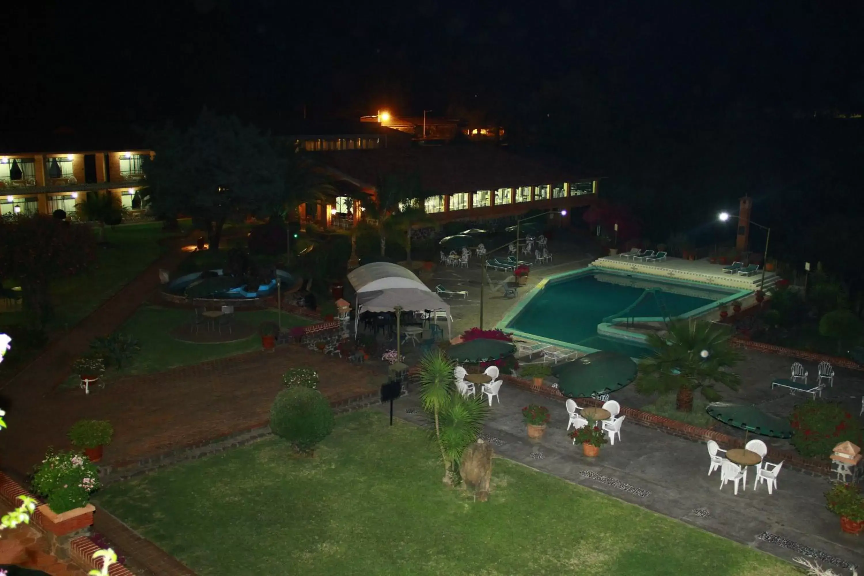 Pool View in Hotel Pie de la Sierra