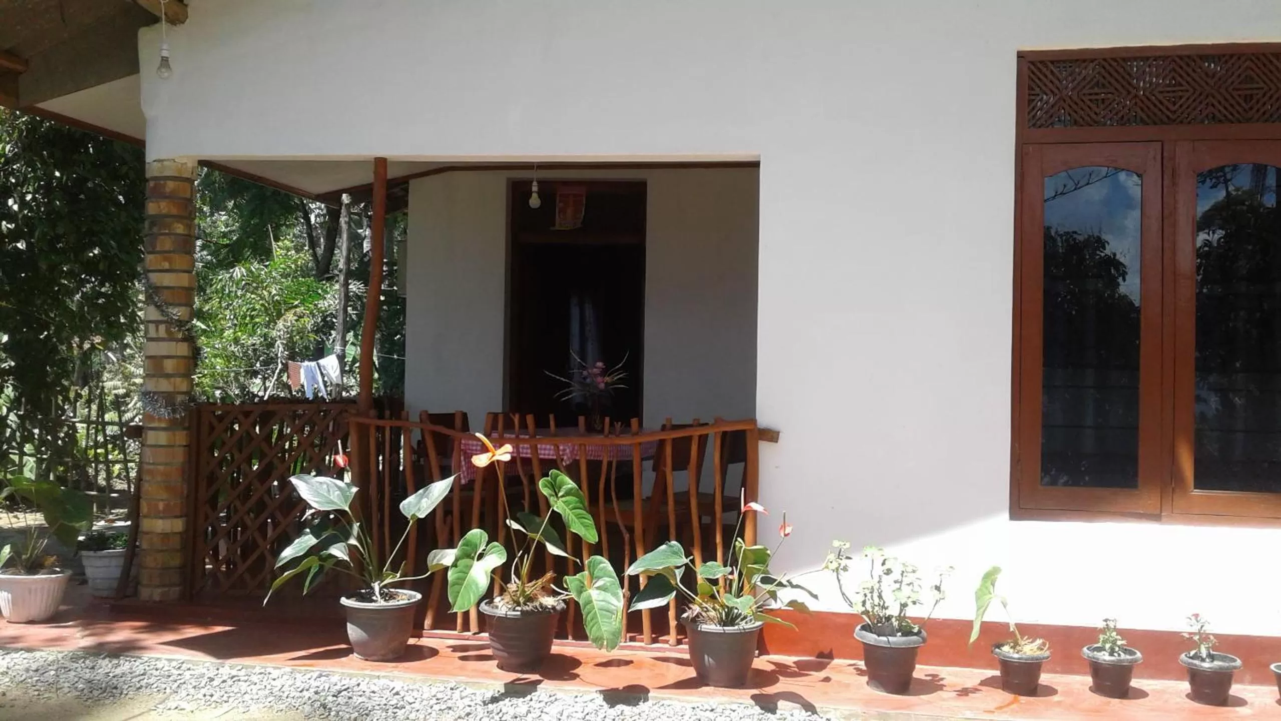 Facade/entrance in Malithis lodge