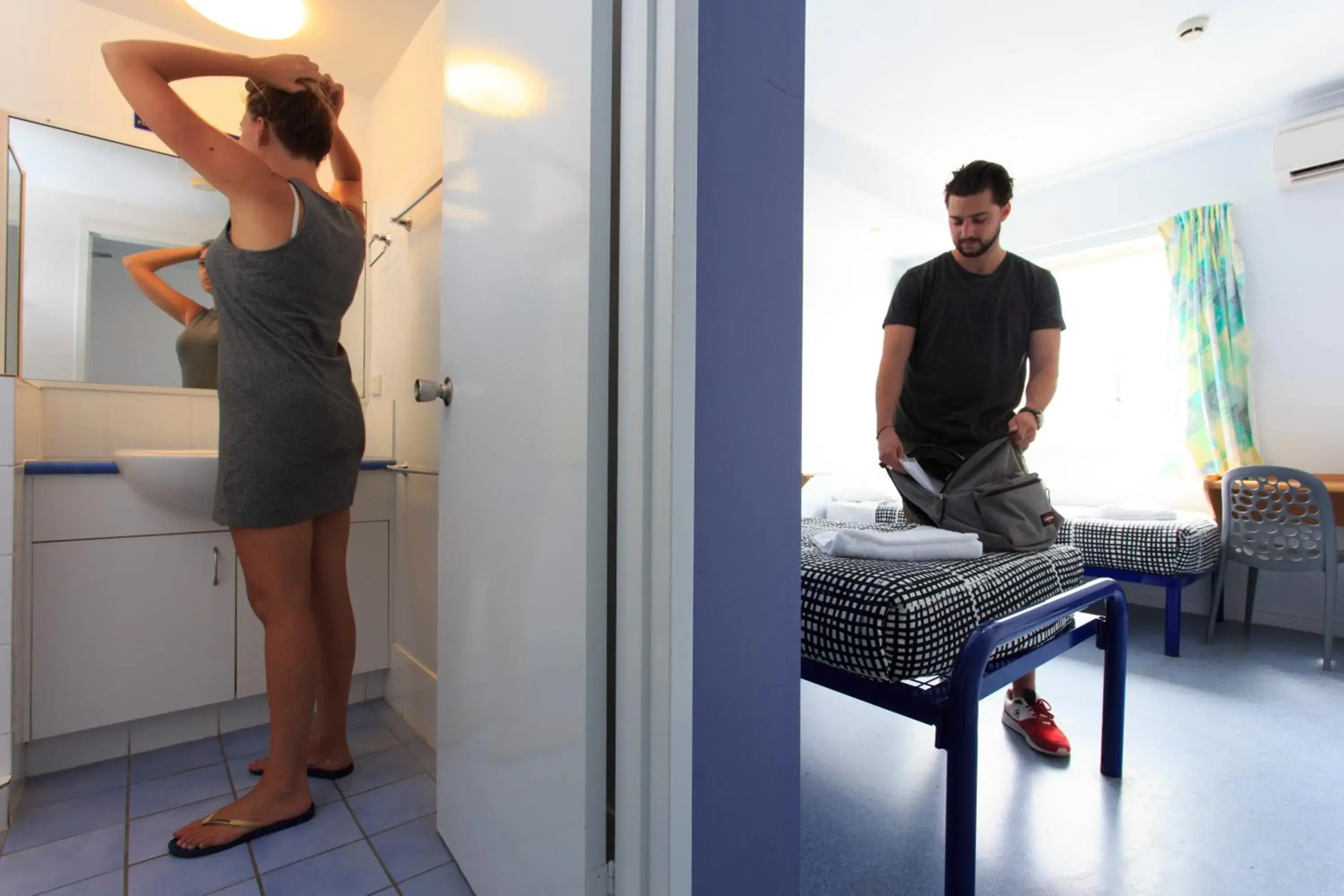 Bathroom in YHA Cairns Central Bathroom in YHA Cairns Central