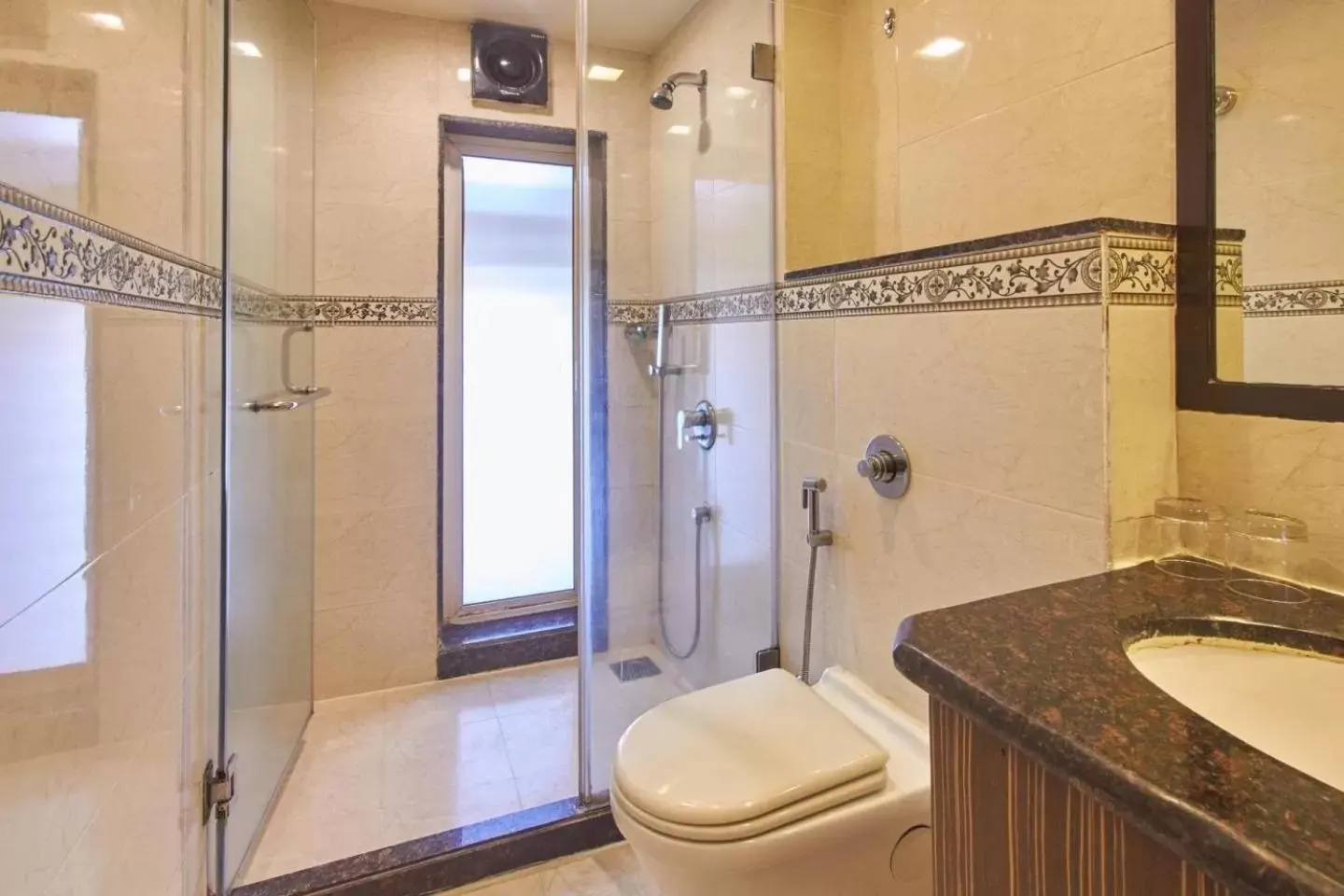 Shower, Bathroom in Residency Sarovar Portico