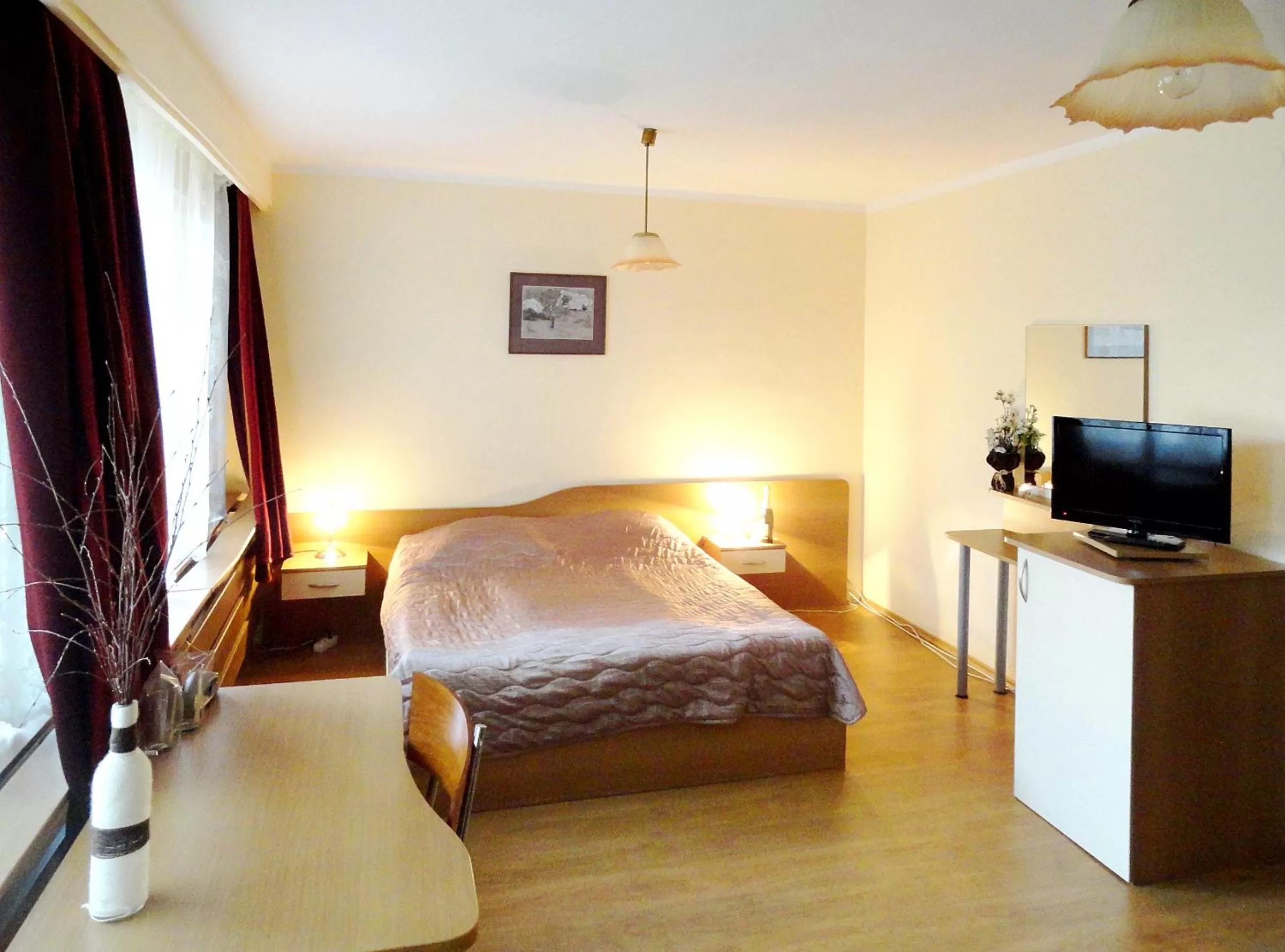 Bedroom, Bed in Hotel of Bulgarian Academy of Sciences