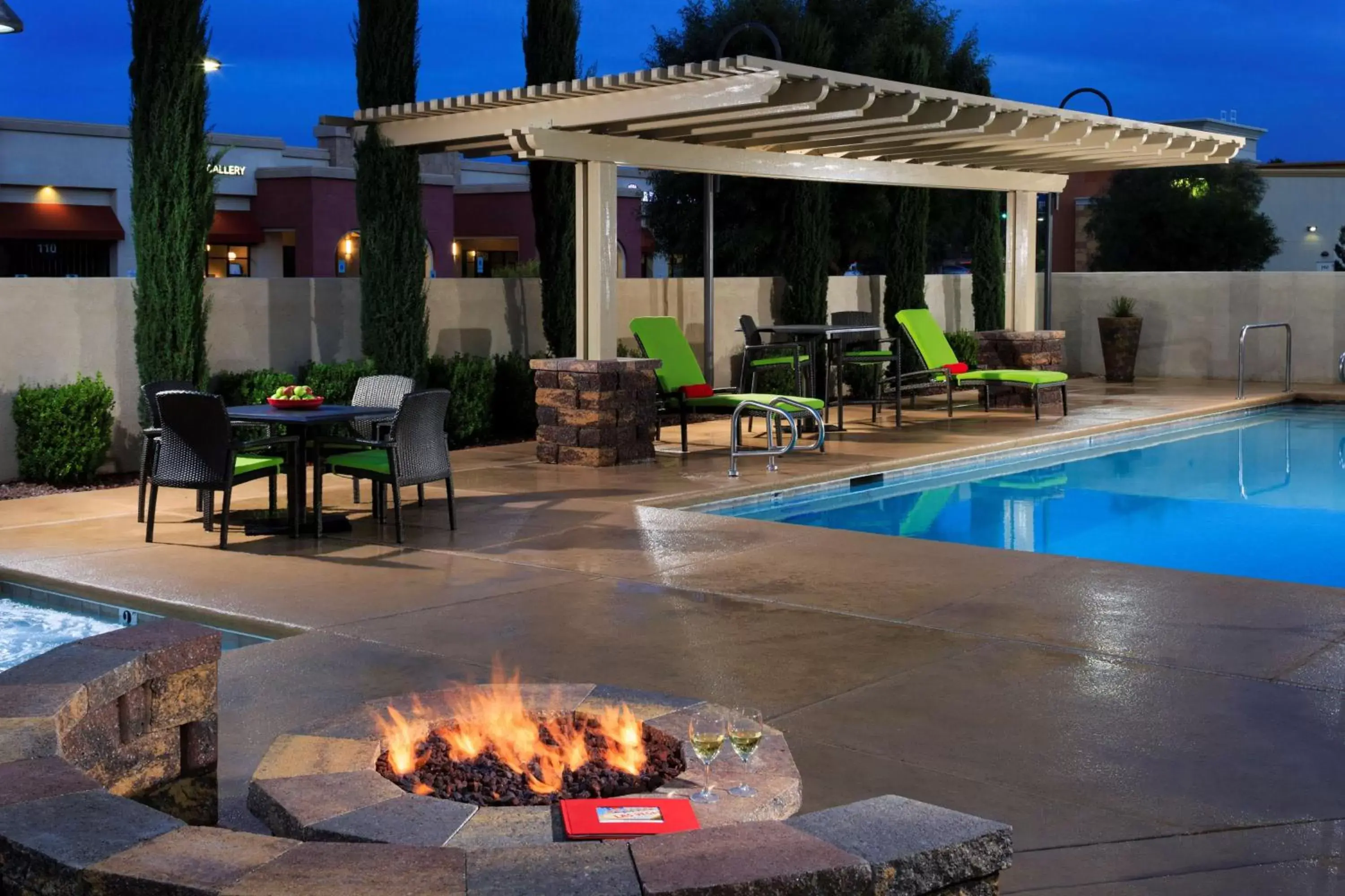 Pool view, Swimming Pool in Hampton Inn By Hilton - Suites Las Vegas South