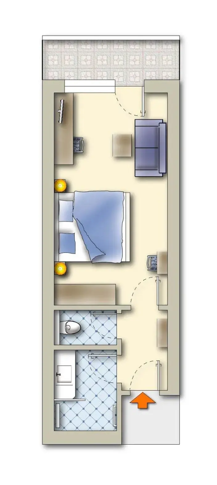 Floor Plan in Sonnenhotel Zum Stern