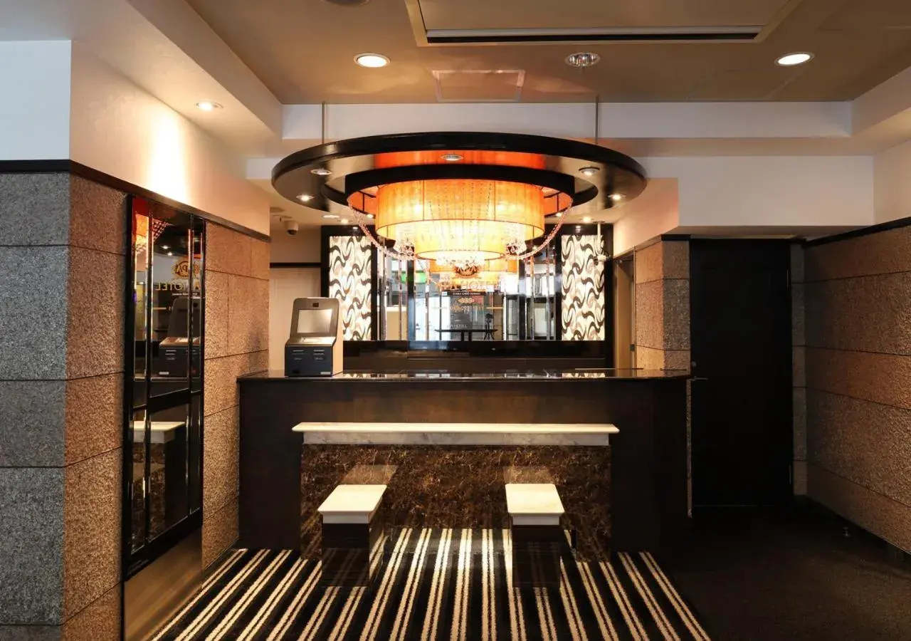 Lobby or reception in APA Hotel Chibachuo Ekimae Lobby or reception in APA Hotel Chibachuo Ekimae