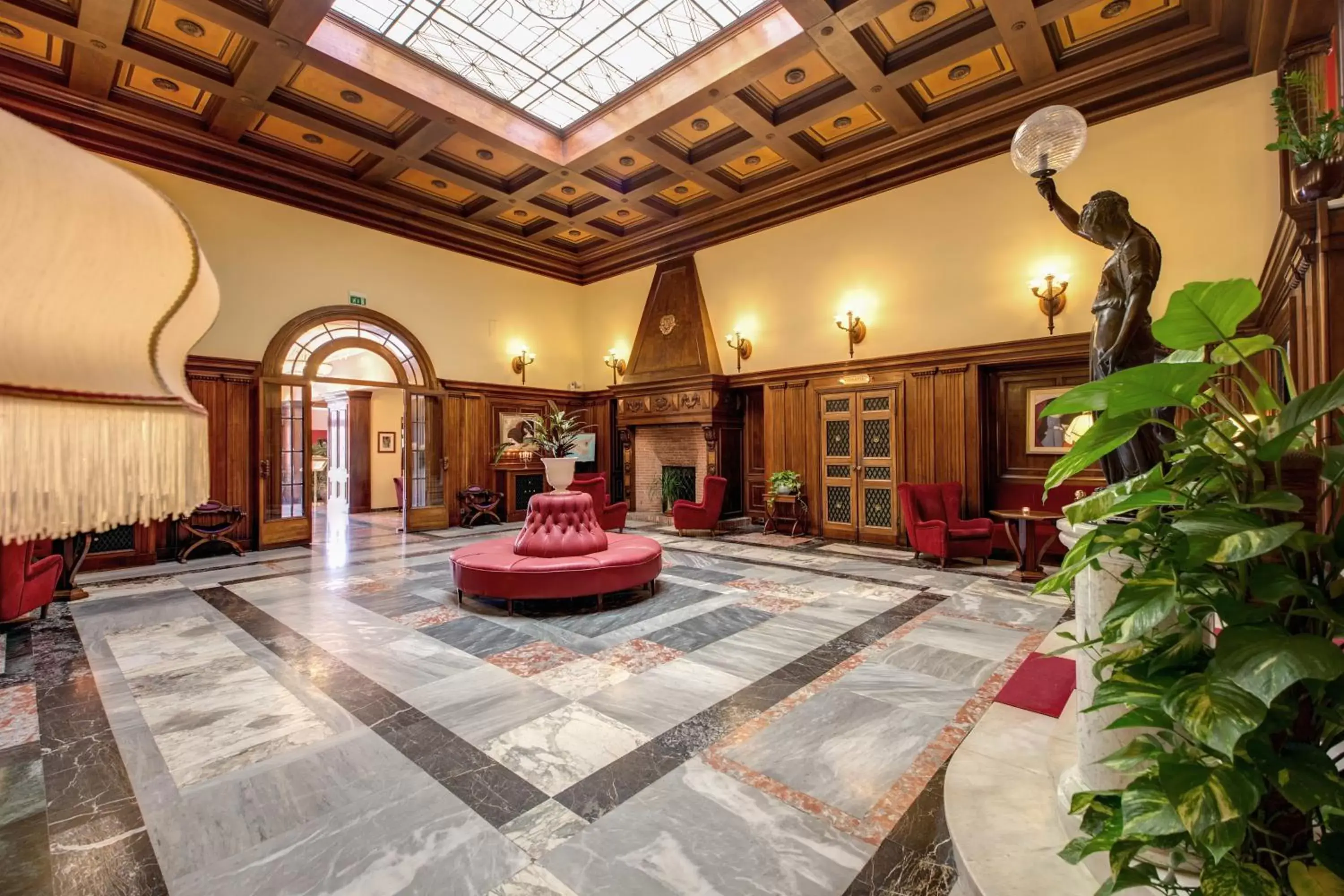 Lobby or reception, Lobby/Reception in Grand Hotel Villa Politi