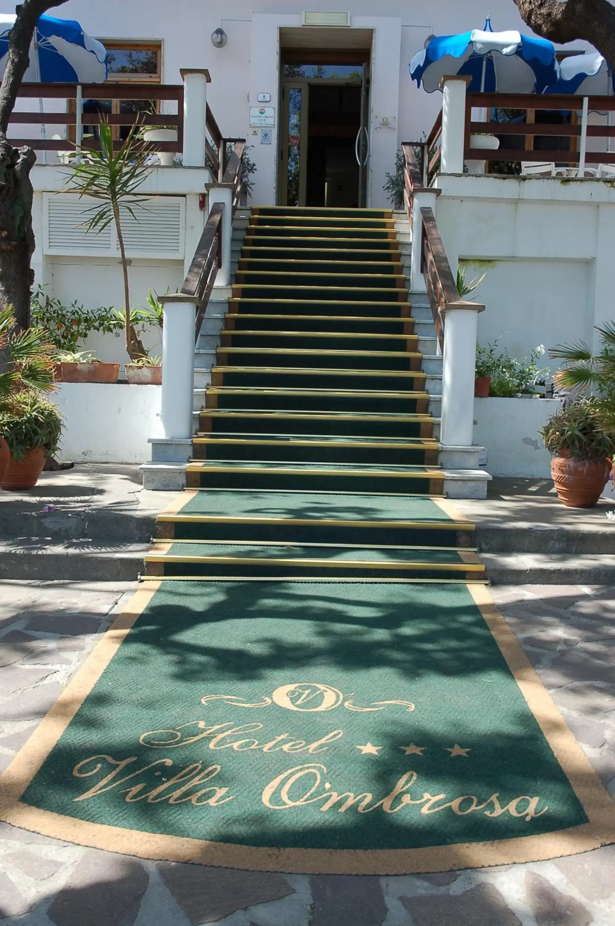 Facade/entrance in Hotel Villa Ombrosa