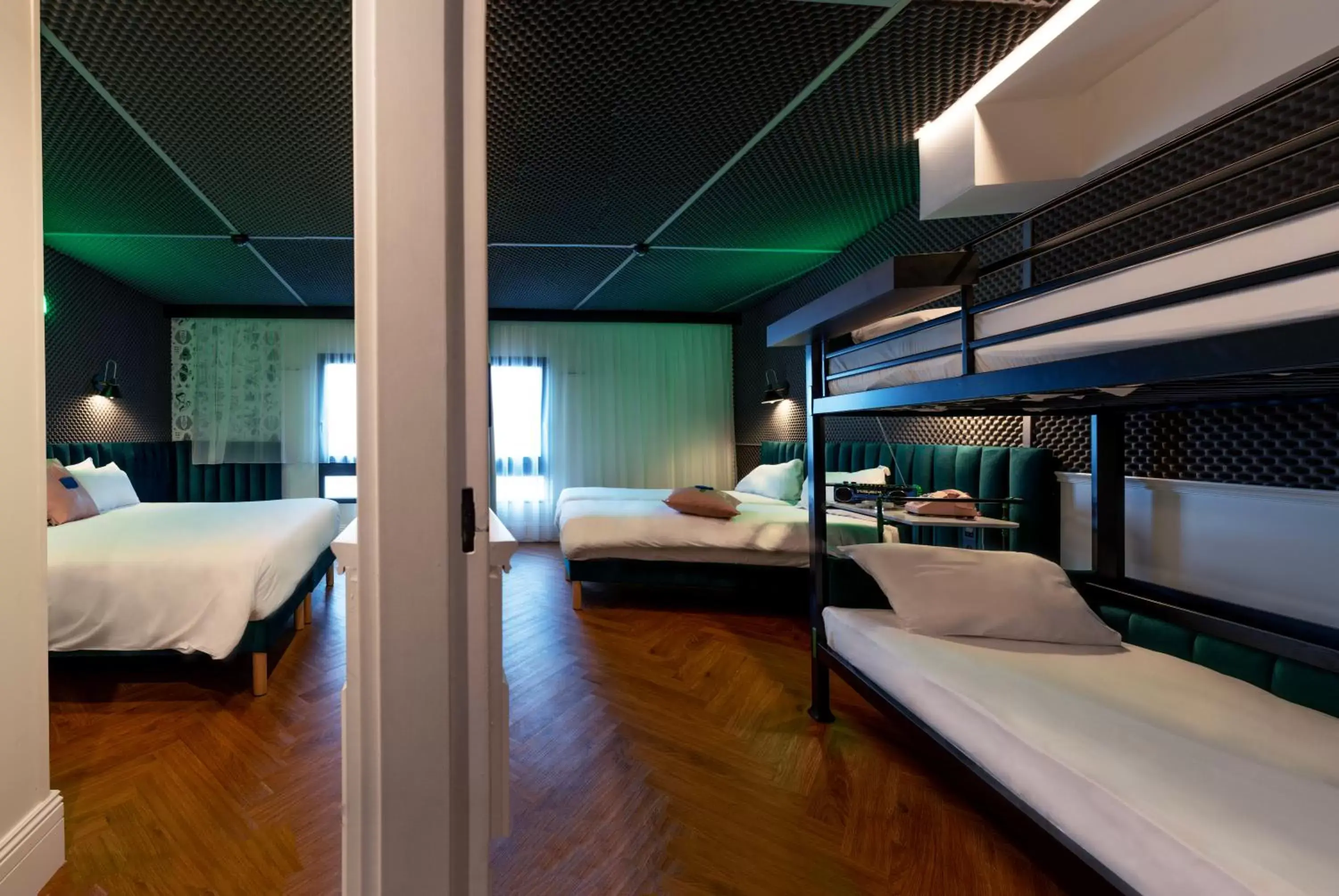 Bed in The ReMIX Hotel Bed in The ReMIX Hotel