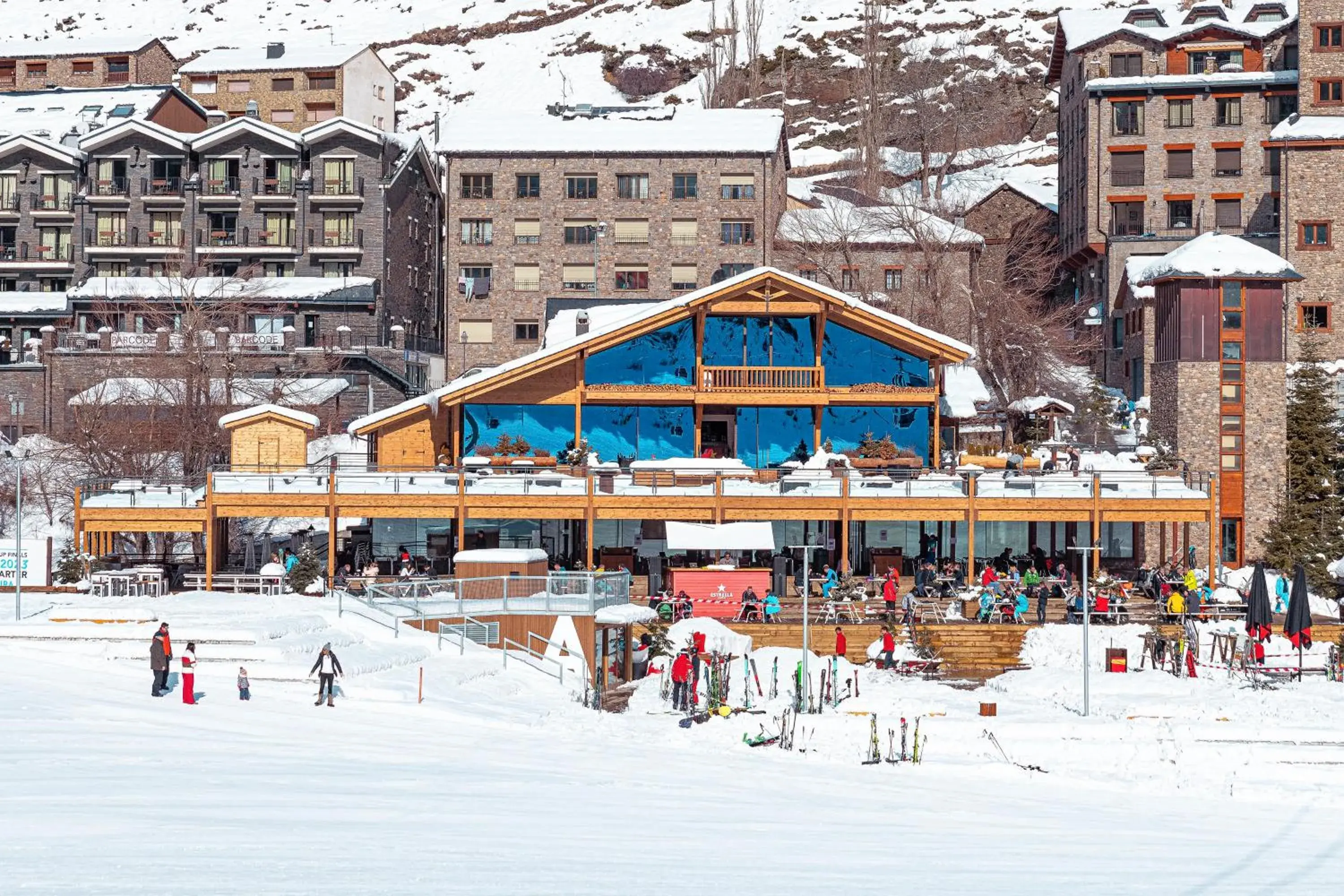 Property building, Winter in Sport Hotel Hermitage & Spa