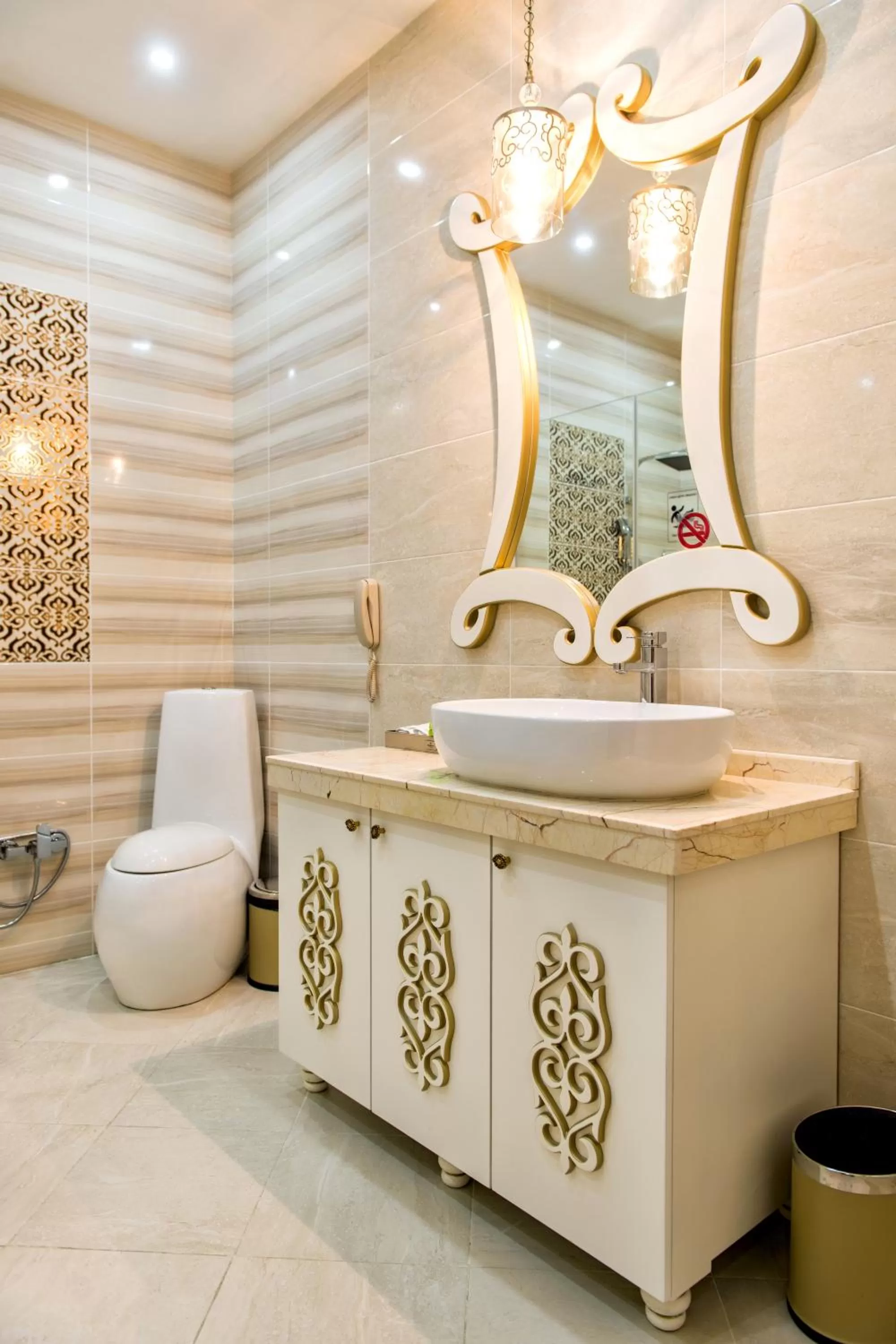 Bathroom in Megapolis Hotel Shymkent