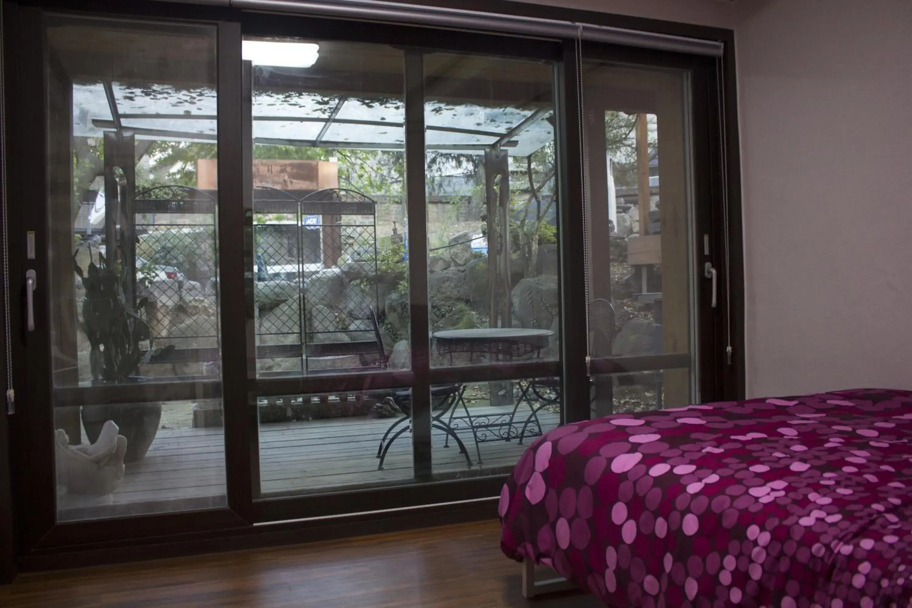 Balcony/Terrace in Jiwoljang Guest House