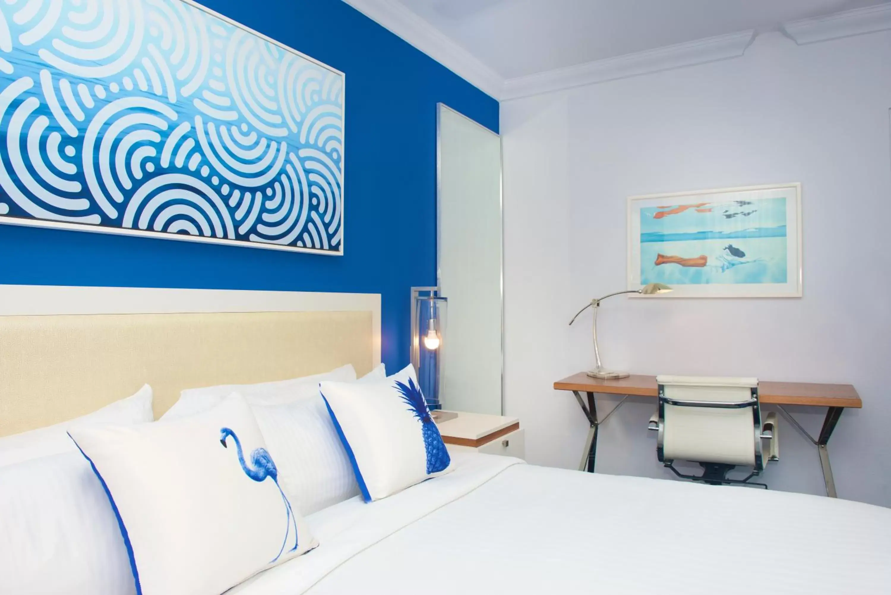 Bedroom in Blue Moon Hotel