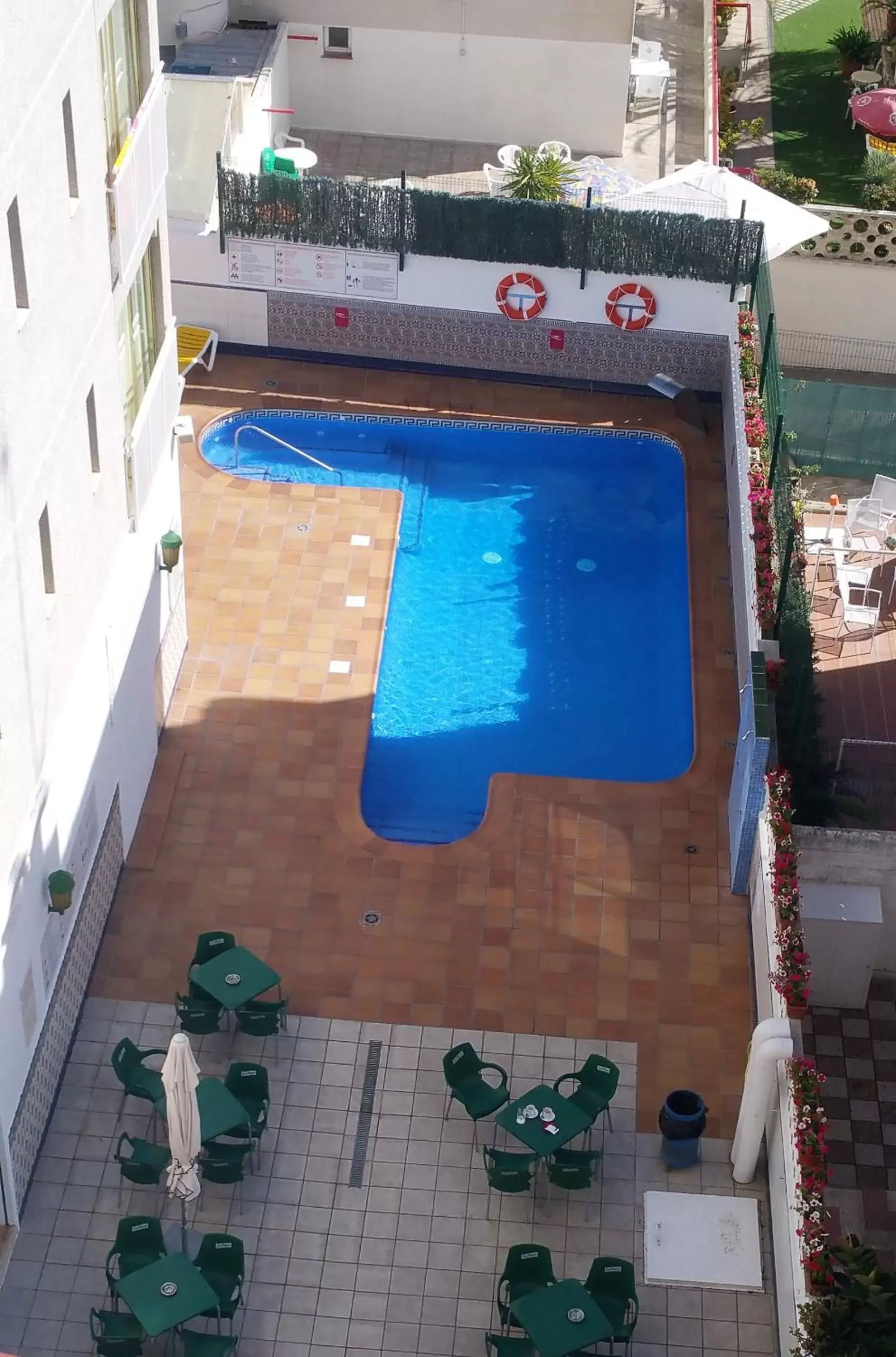 Swimming pool in Aparthotel Safari Swimming pool in Aparthotel Safari