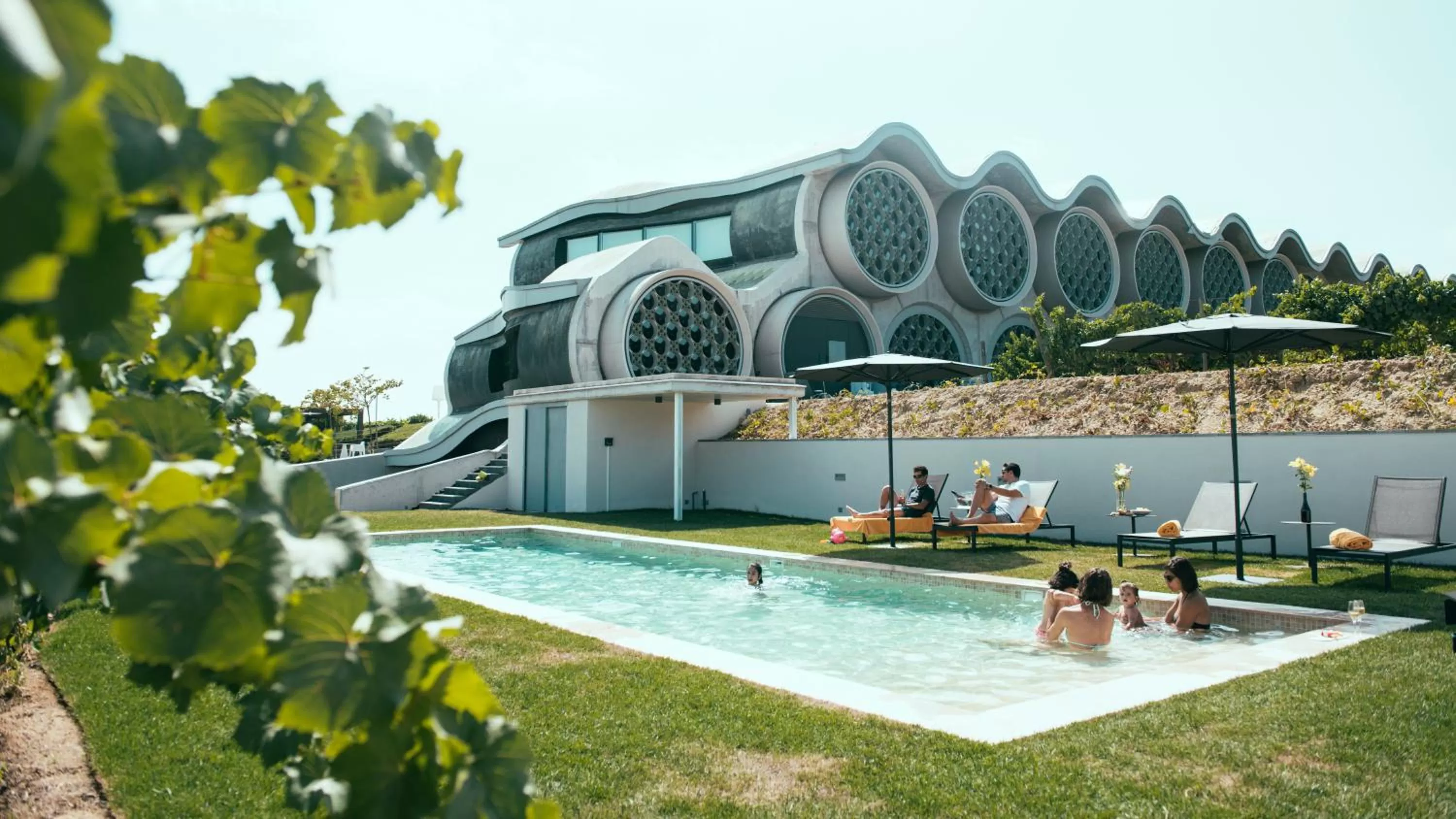 Pool view in Mastinell Cava & Boutique Hotel by Olivia Hotels Collection