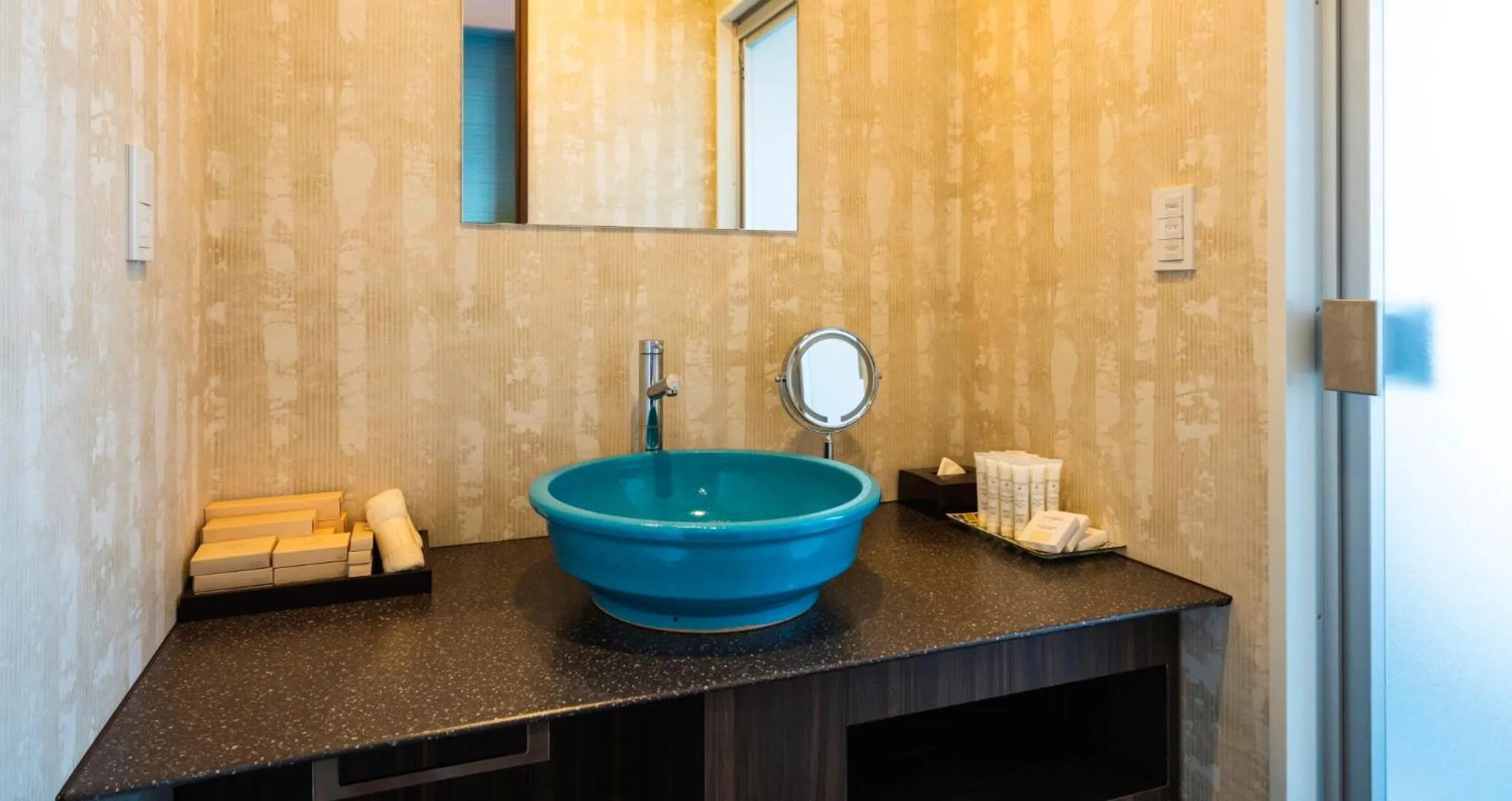 Bathroom in HOTEL SANSUI NAHA Ryukyu Onsen Naminoue-No-Yu