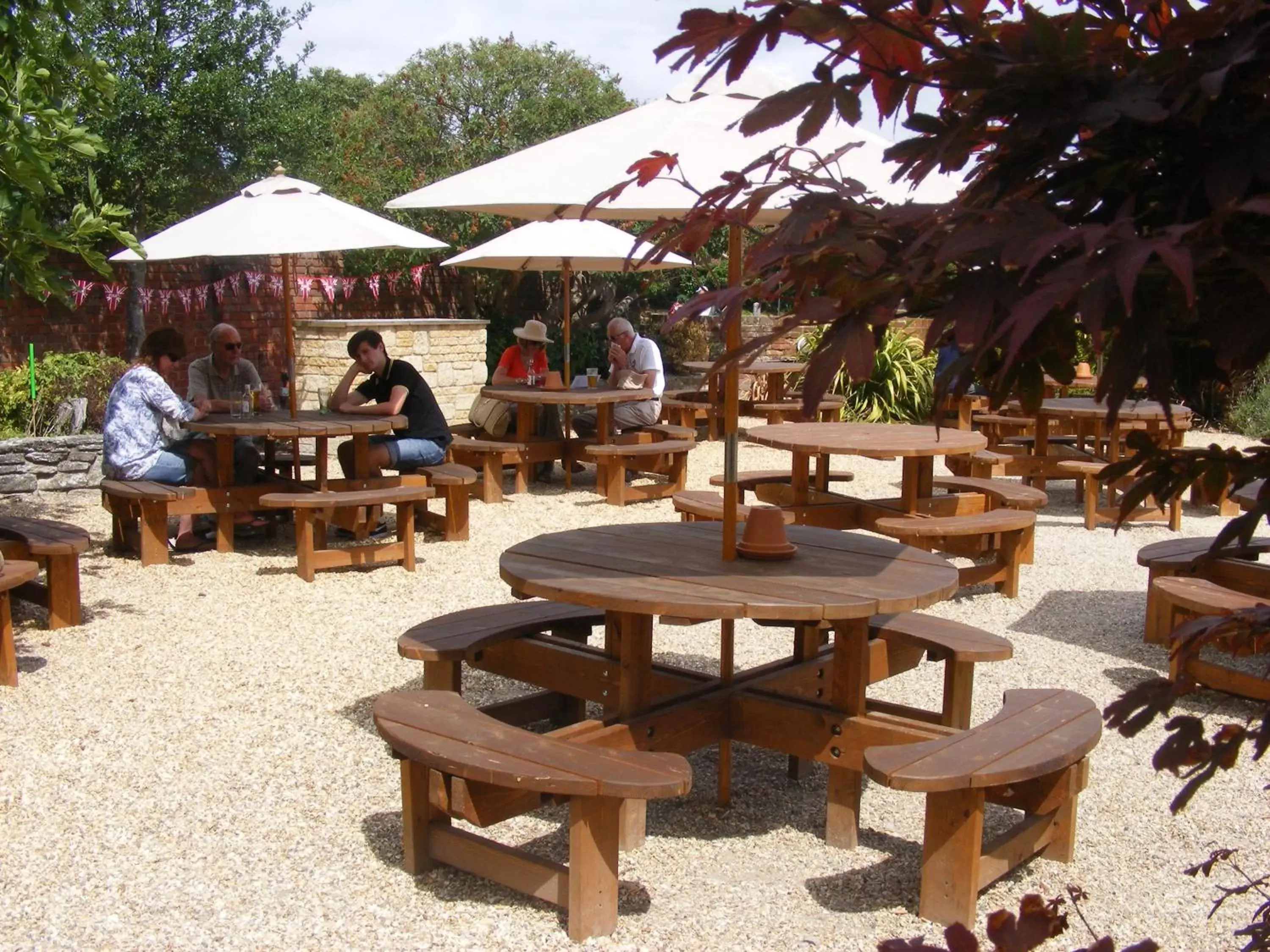 Patio in The Old Lodge