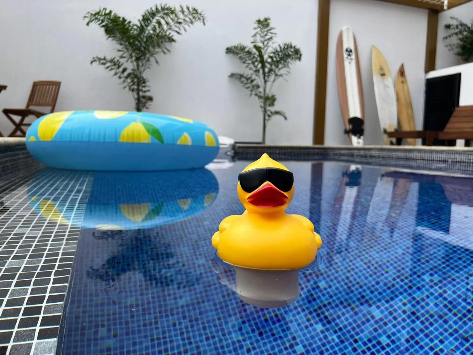 Pool view in Punta Kai Hotel & Hostal