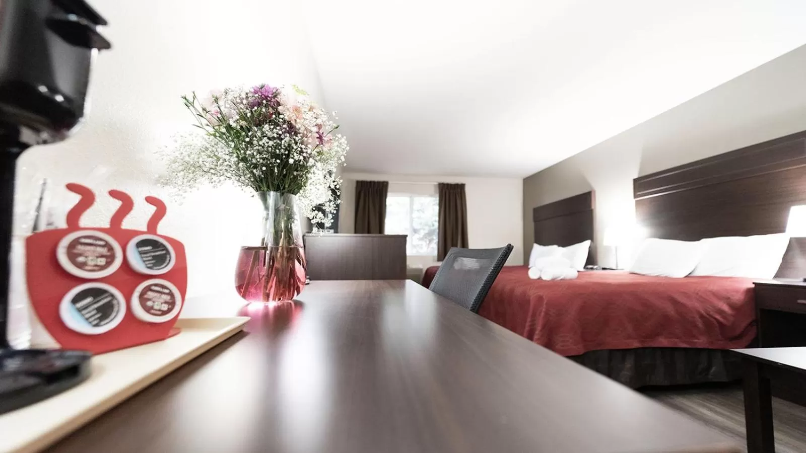 Bed in Ocean Star Inn