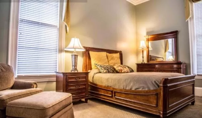 Bed in Clark House Inn