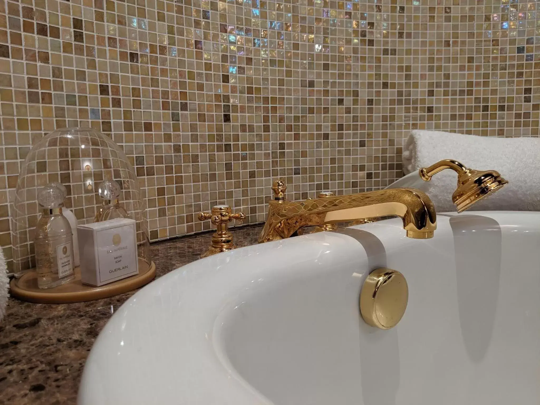 Bathroom in InterContinental Bordeaux Le Grand Hotel, an IHG Hotel