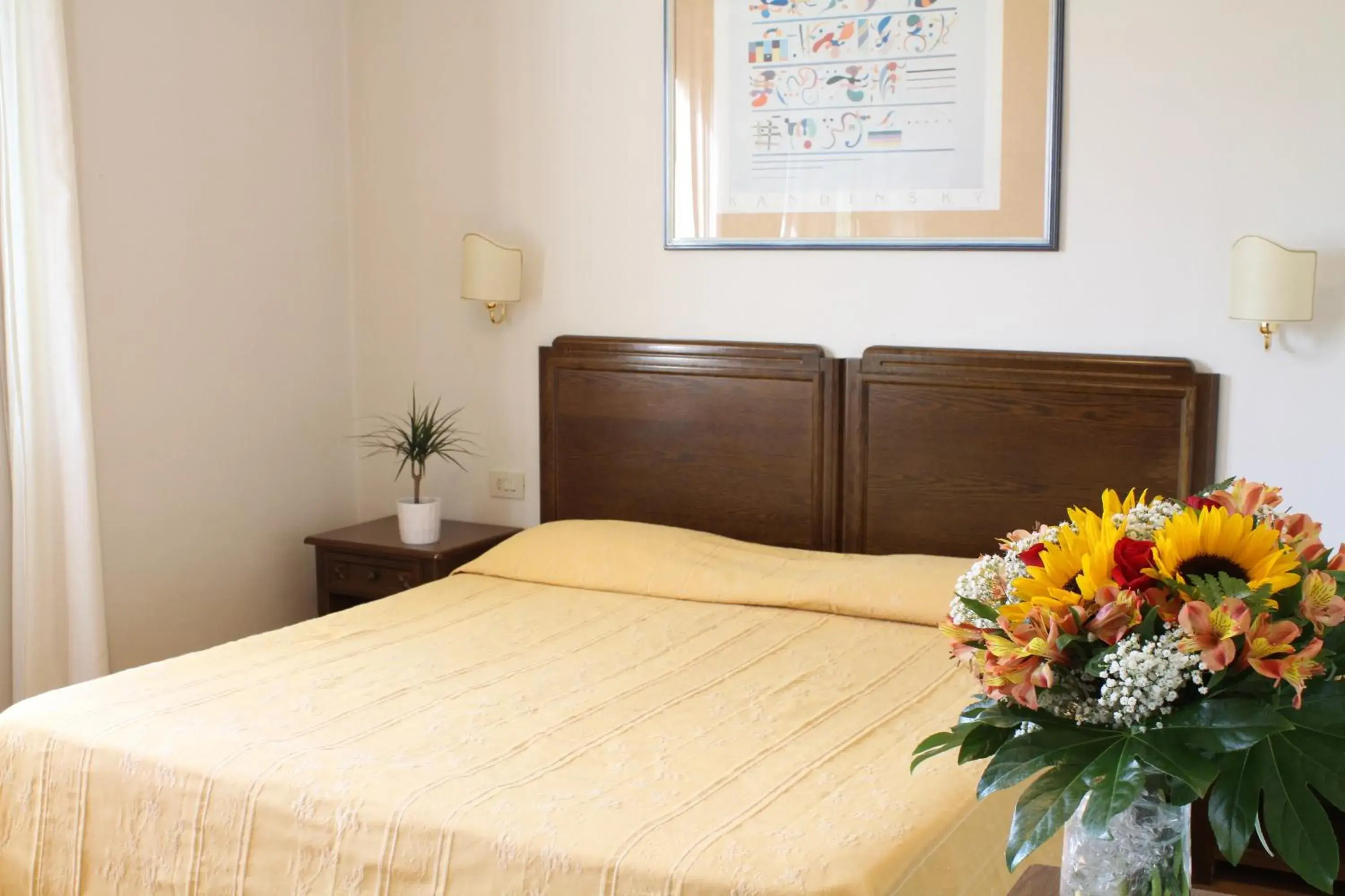 Bedroom, Bed in Hotel La Pace