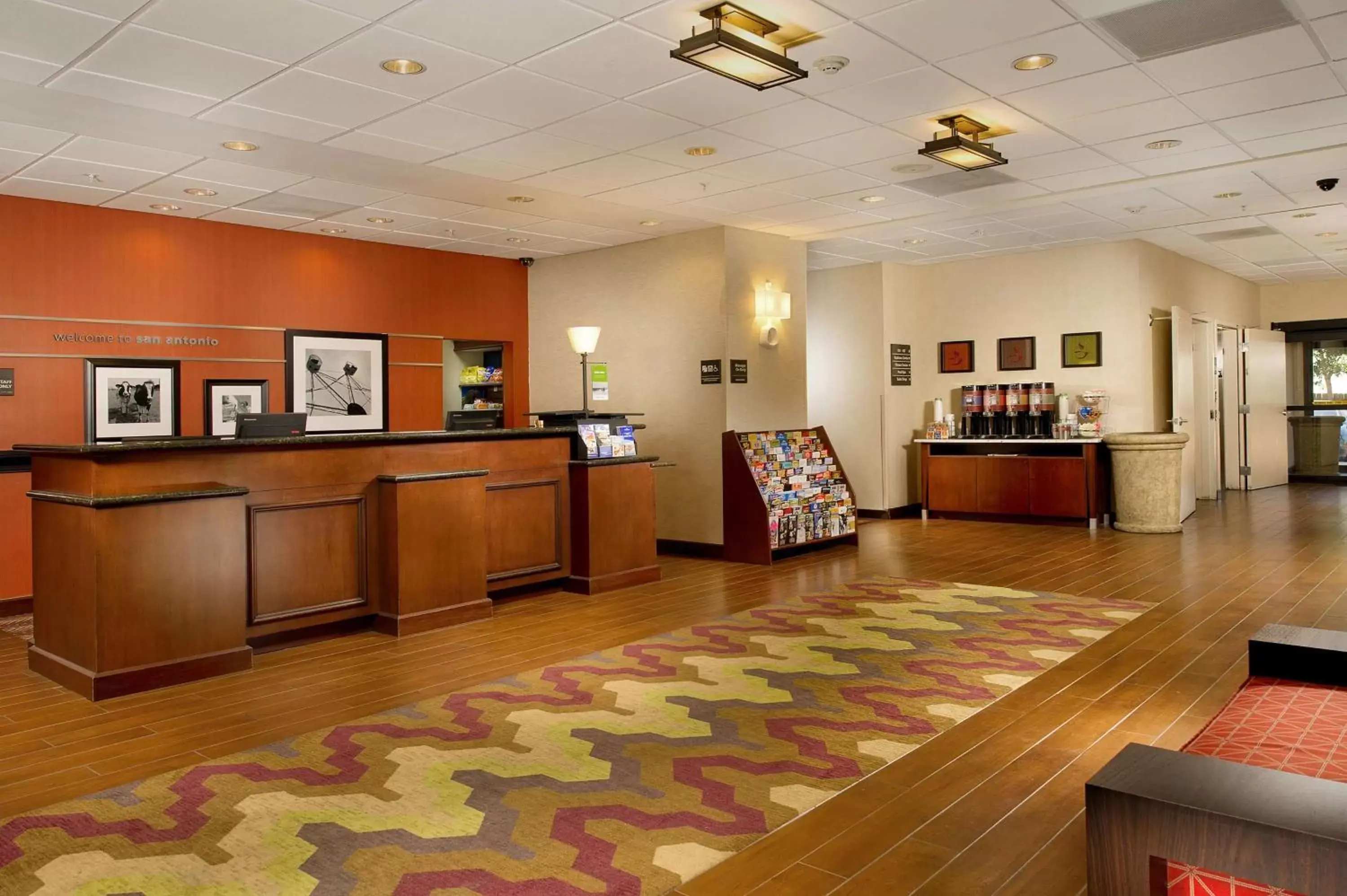 Lobby or reception, Lobby/Reception in Hampton Inn and Suites San Antonio Airport