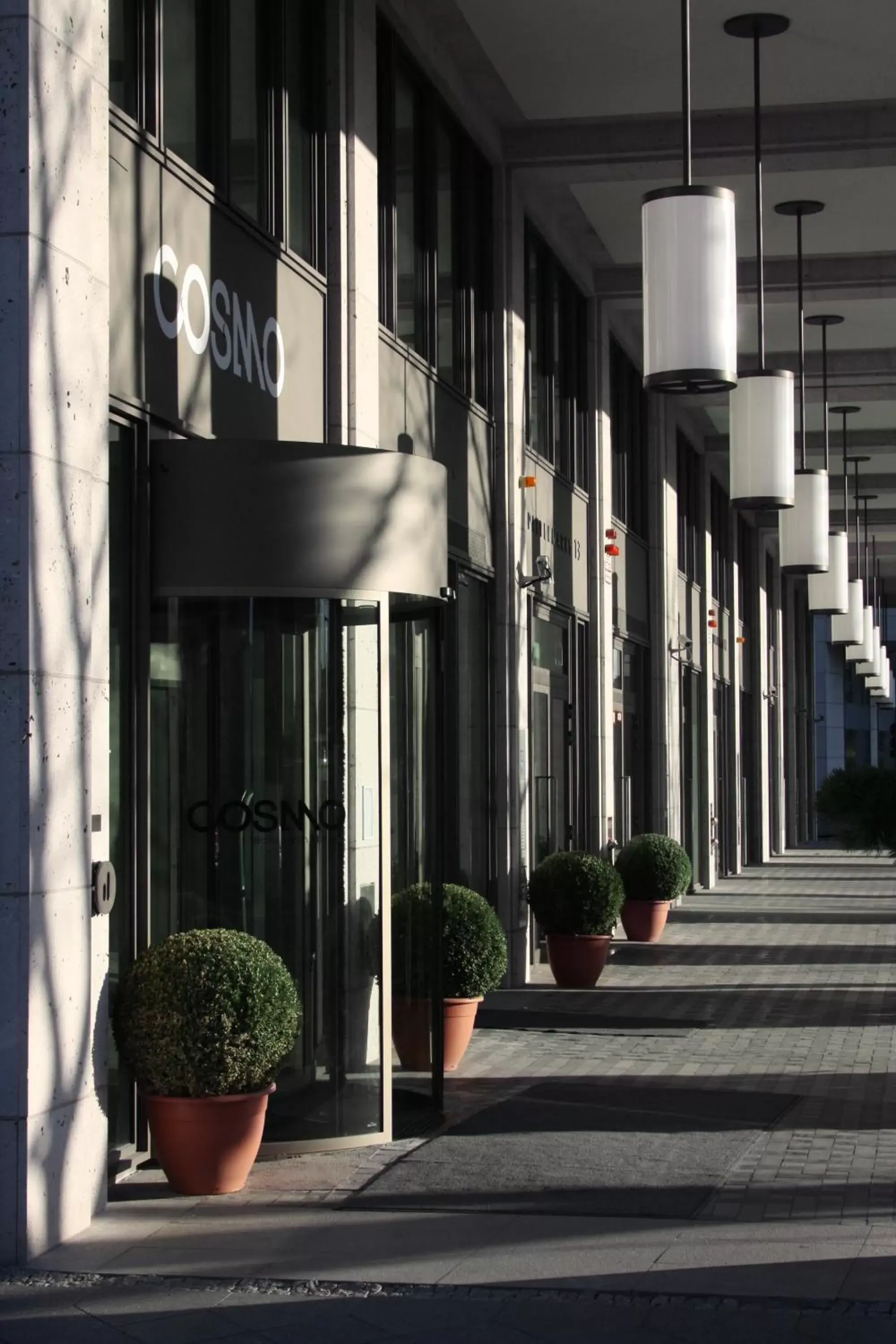 Facade/entrance in COSMO Hotel Berlin Mitte Facade/entrance in COSMO Hotel Berlin Mitte