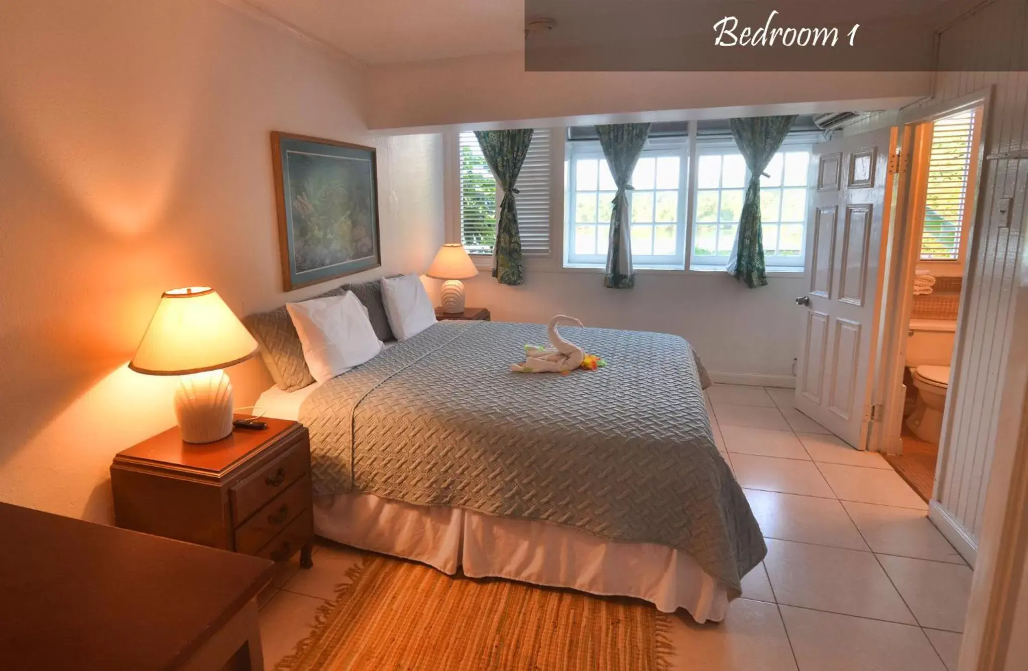 Bedroom, Bed in Moon San Villa at the Blue Lagoon