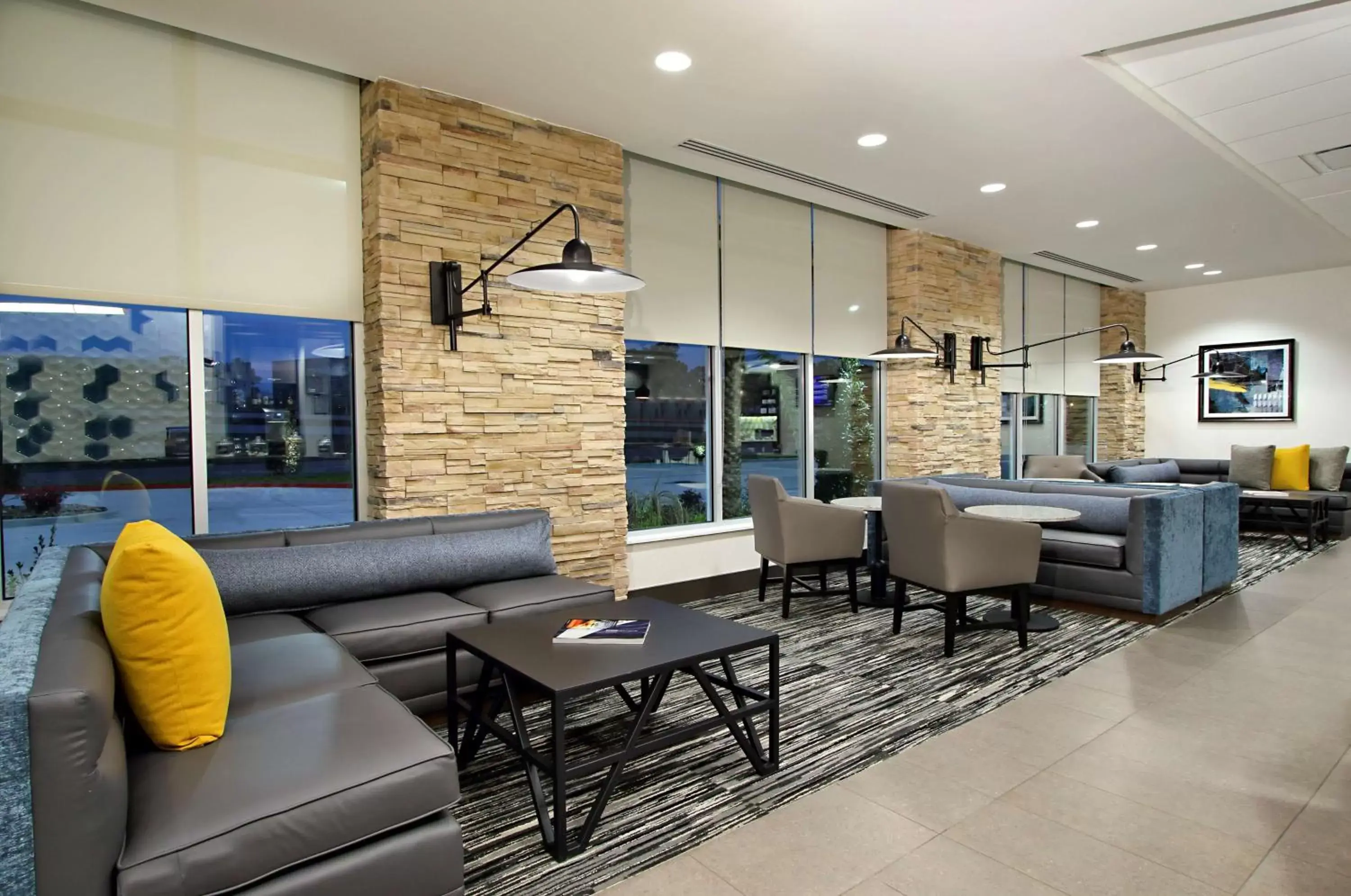 Lobby or reception, Lounge/Bar in Hyatt Place Houston NW Vintage Park