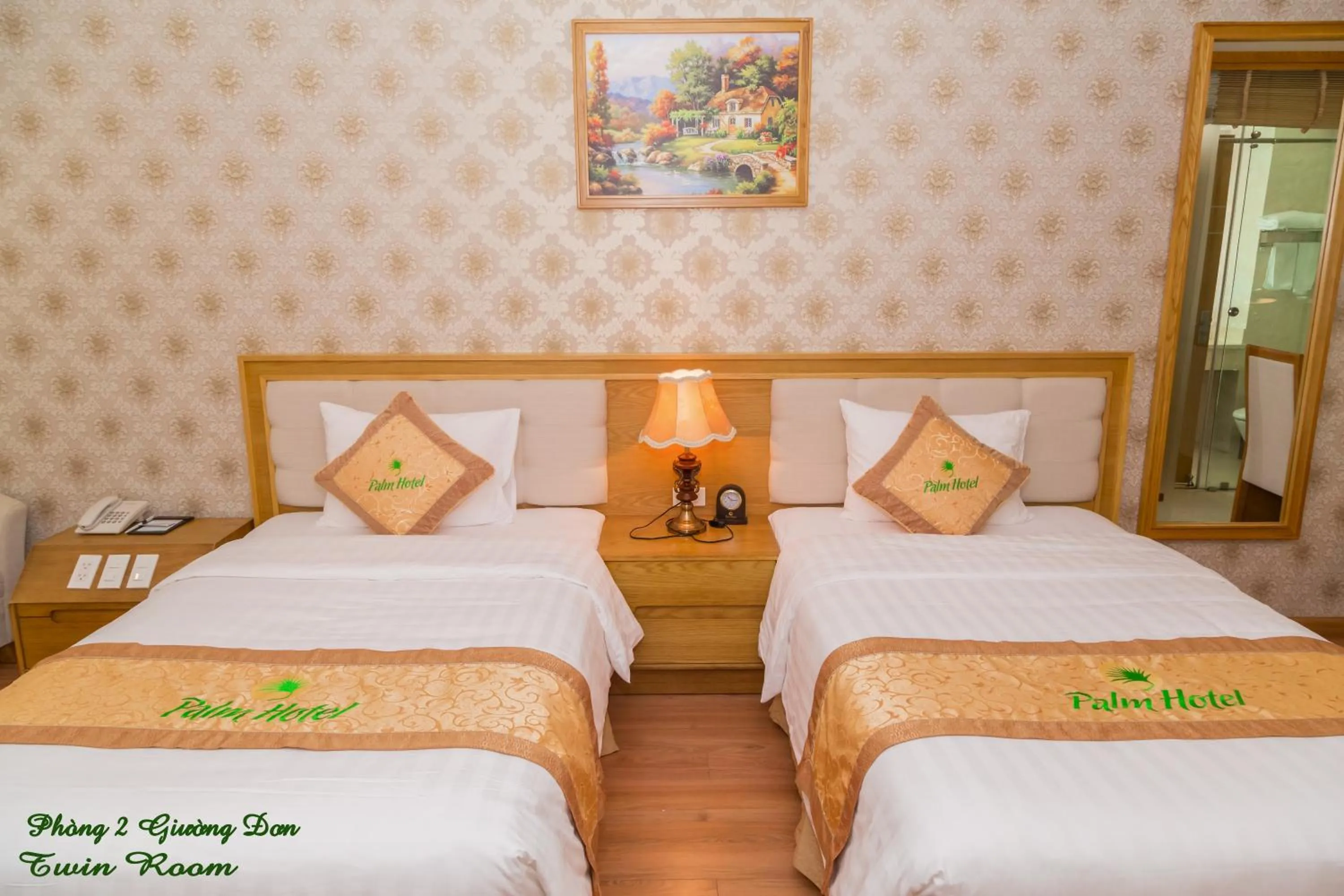Bedroom, Bed in Palm Hotel Thanh Hoa