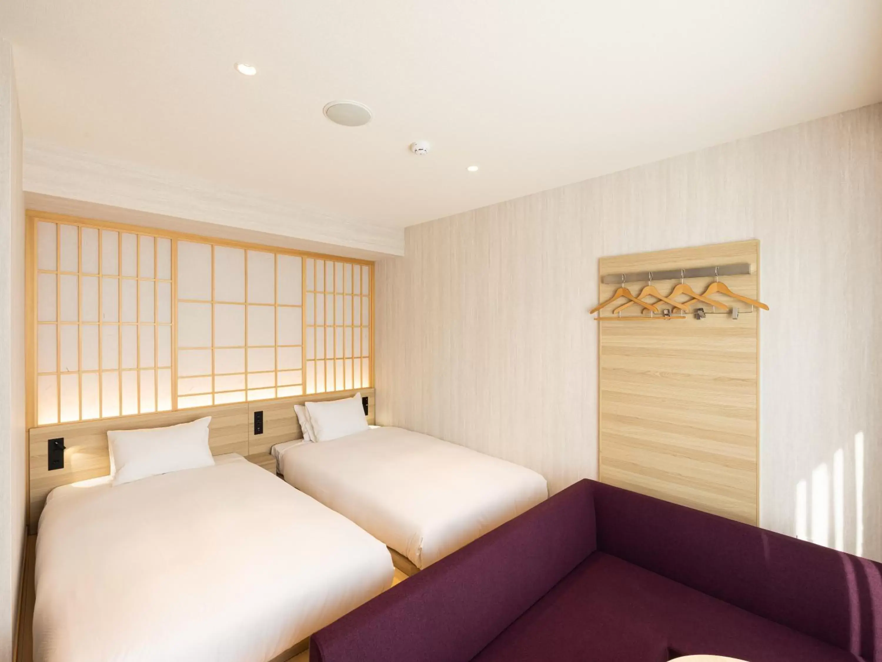 Photo of the whole room, Bed in La'gent Hotel Kyoto Nijo