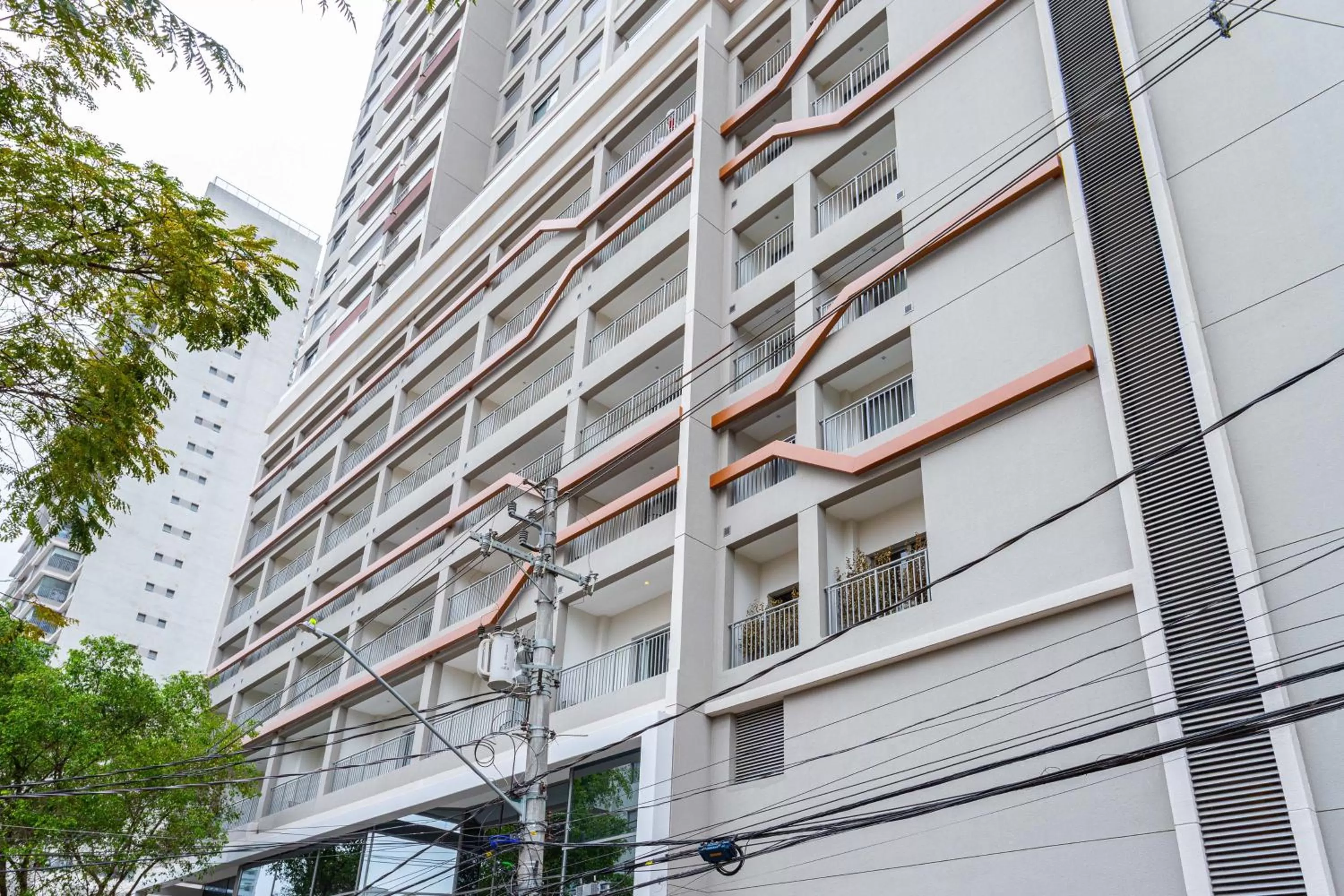 Property building in Charlie Hotel Atmosfera Paulista