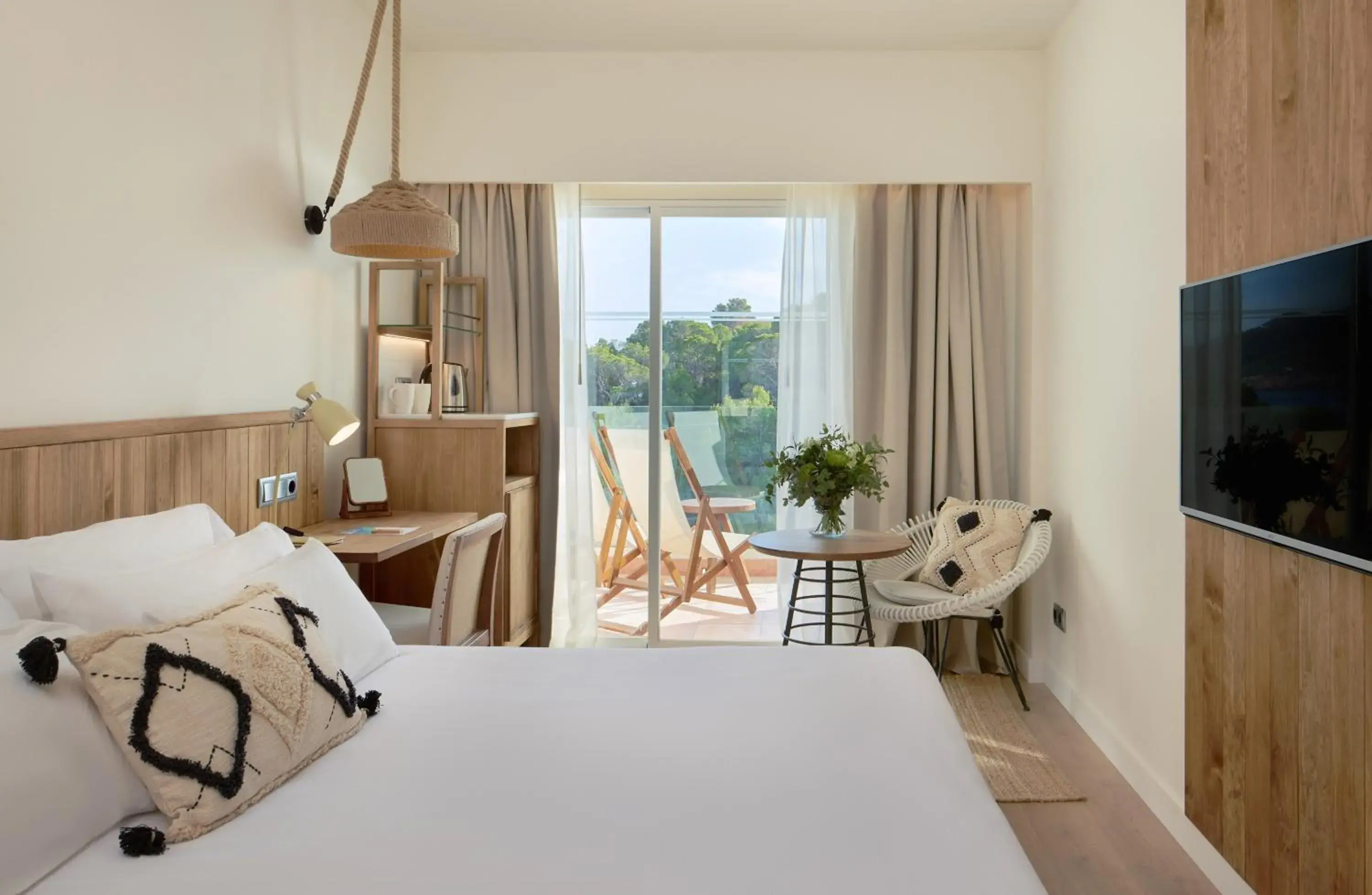 Bed in Sol Beach House Ibiza - Adults Only