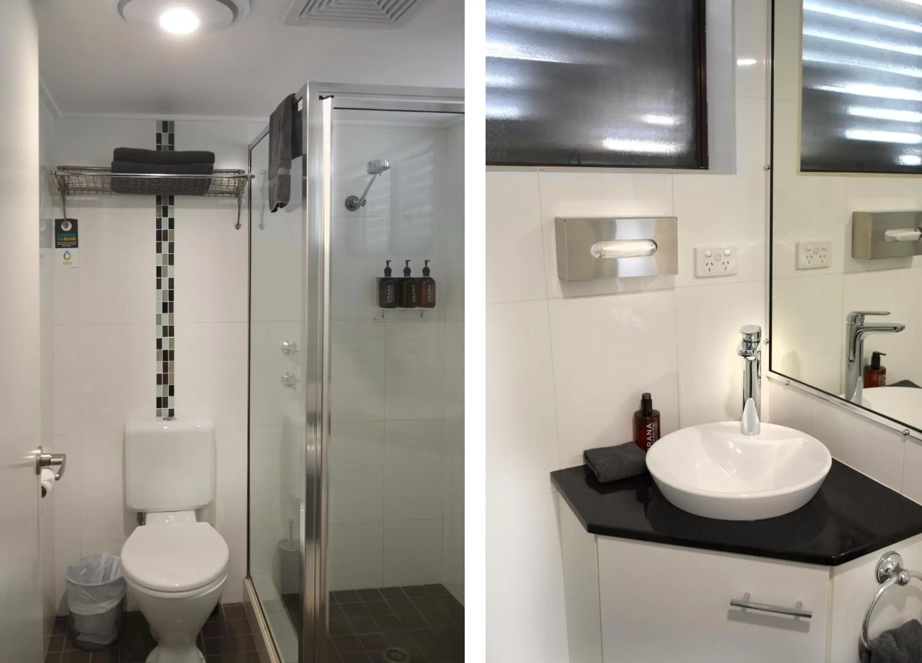 Shower, Bathroom in Orana Motel