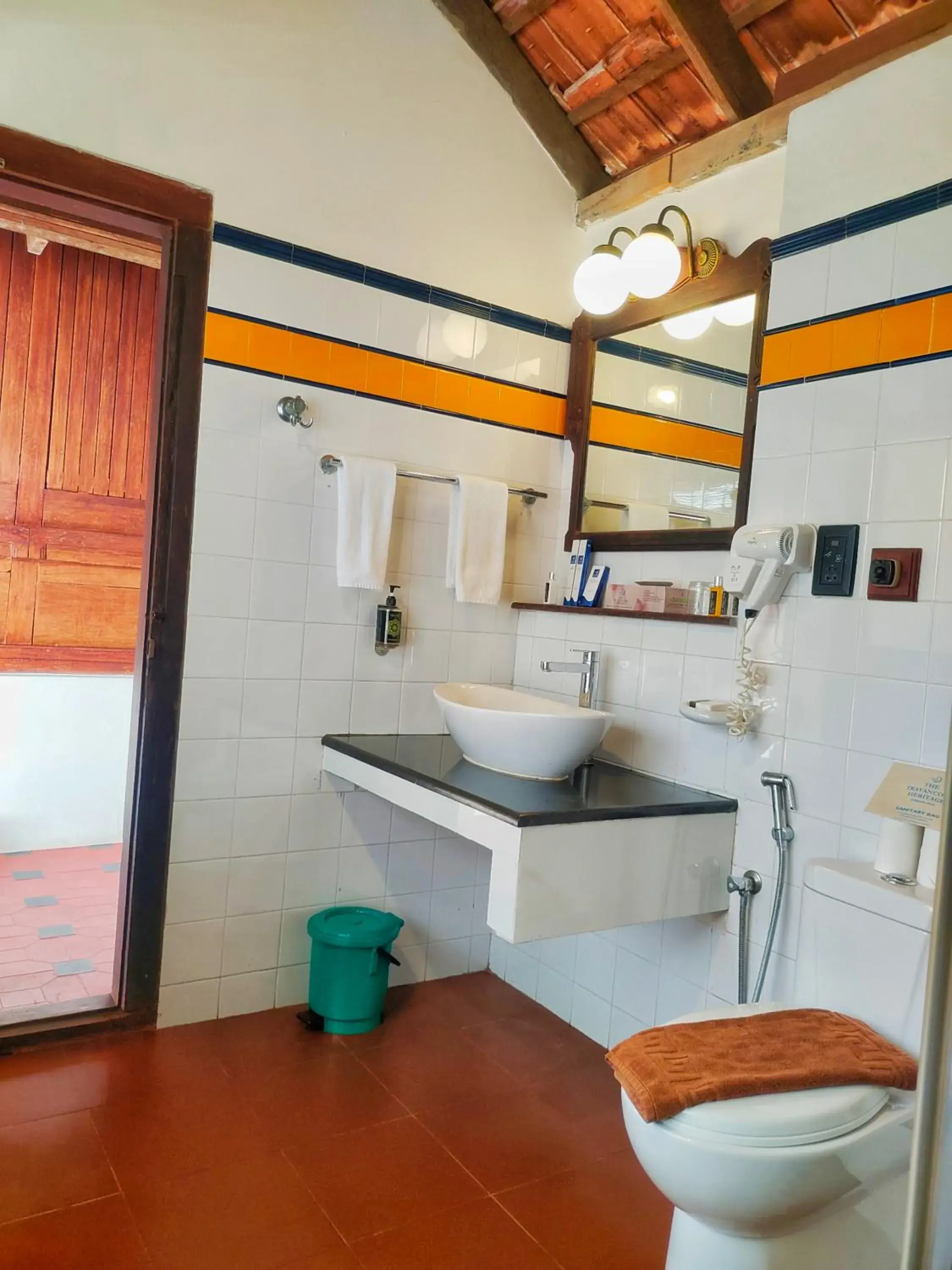 Bathroom in The Travancore Heritage Beach Resort