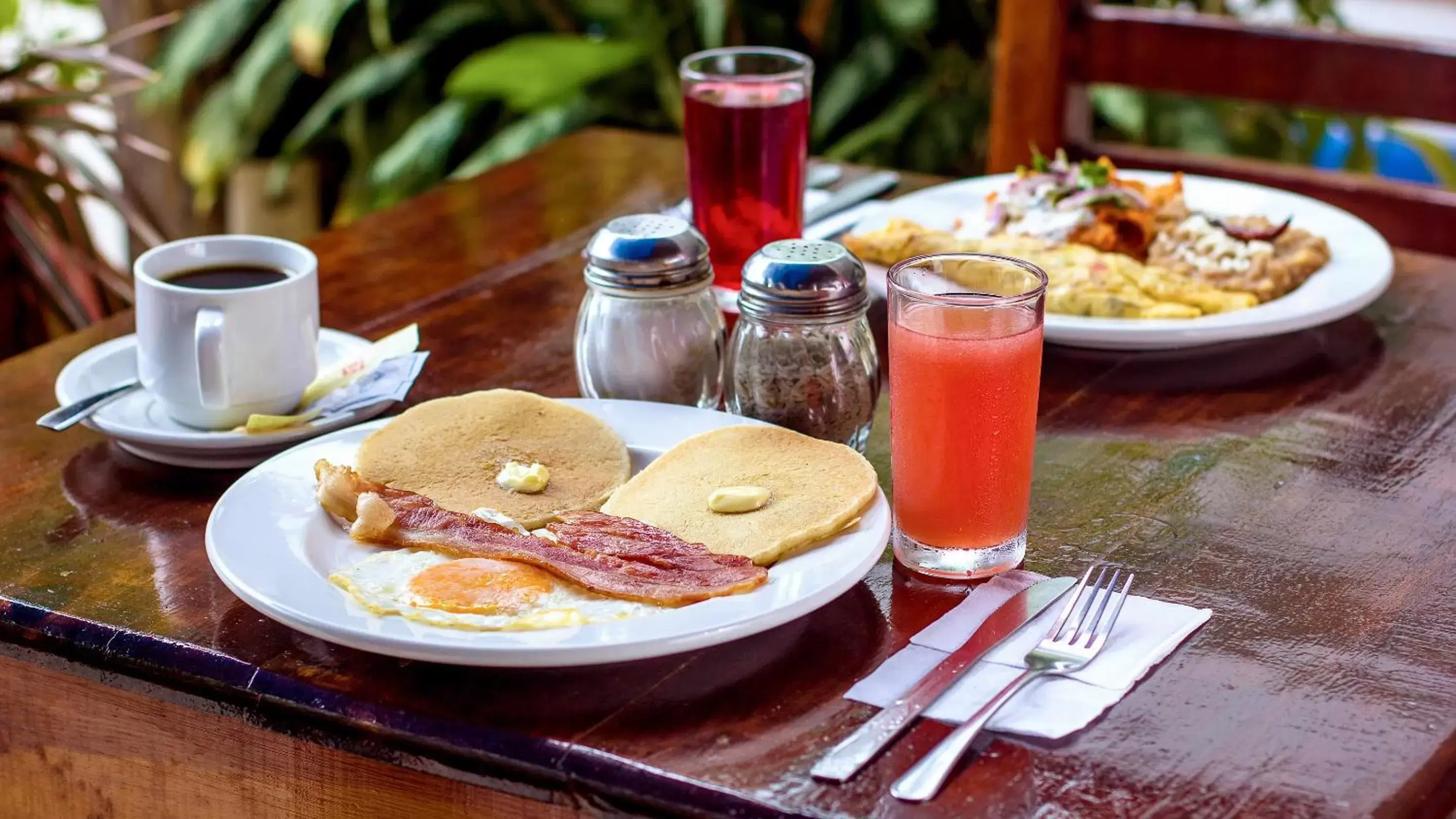 American breakfast, Food in Hotel Hacienda Vallarta - Playa Las Glorias