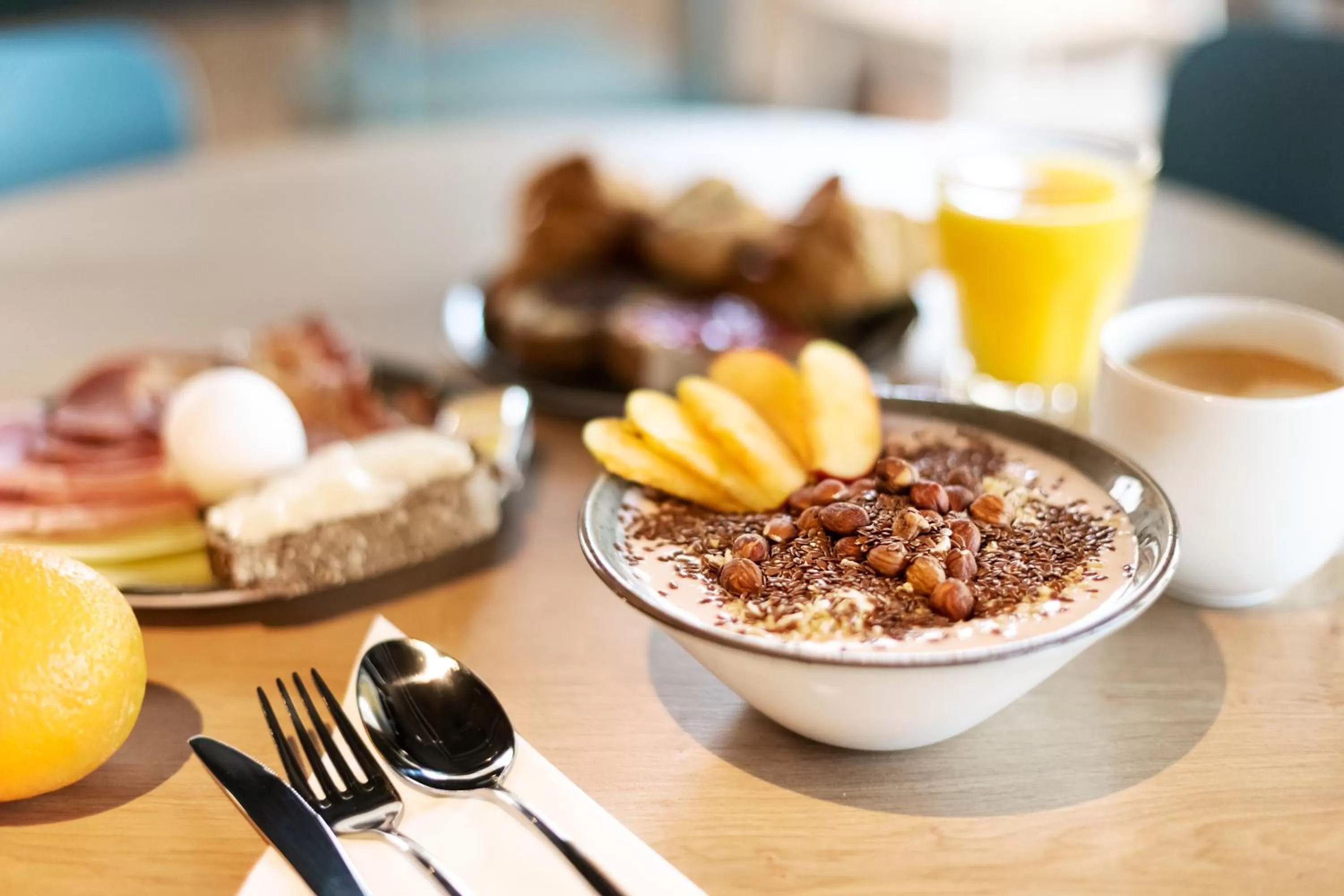 Breakfast in B&B HOTEL Nyon