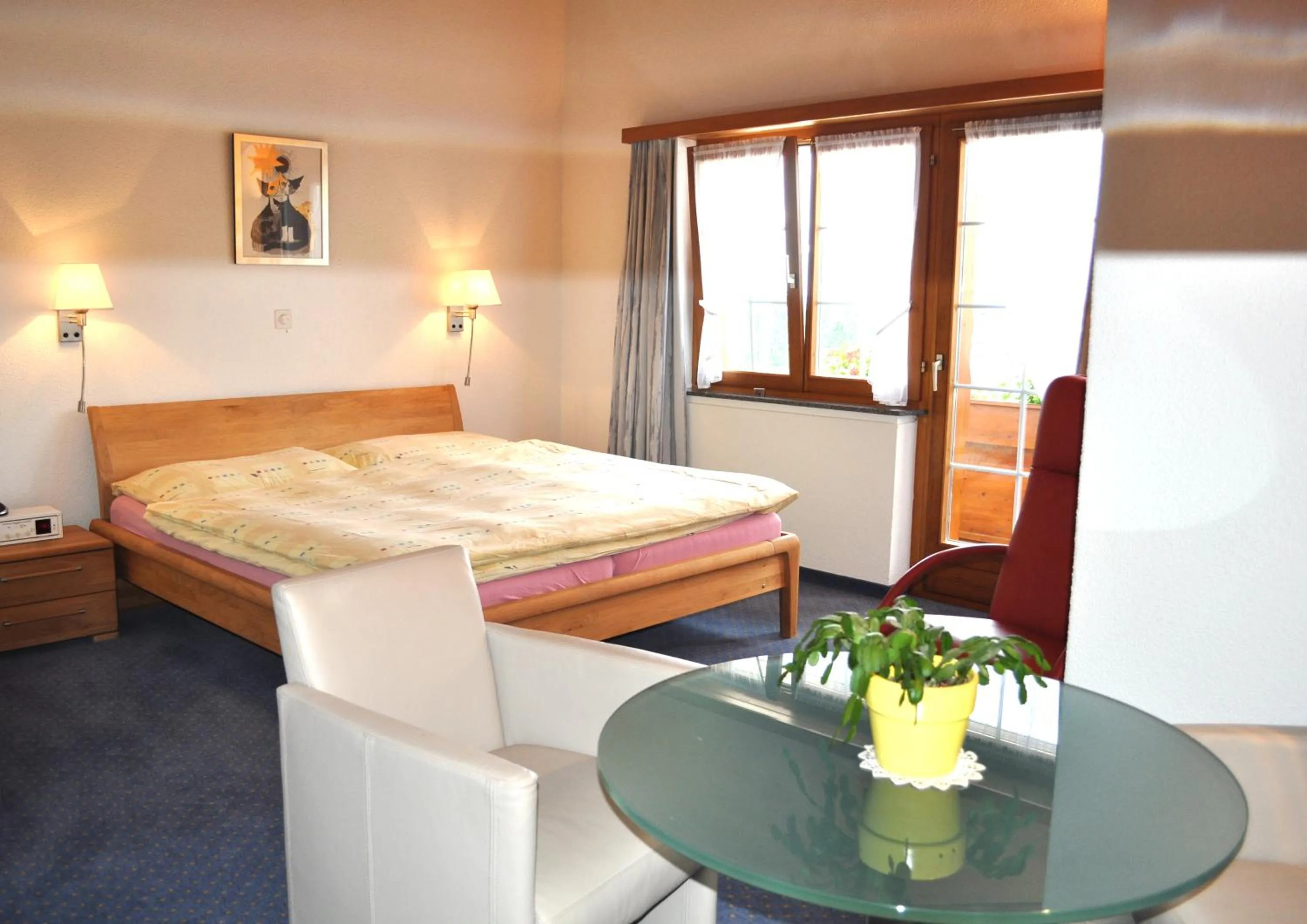 Bed in Best Western Hotel Rebstock