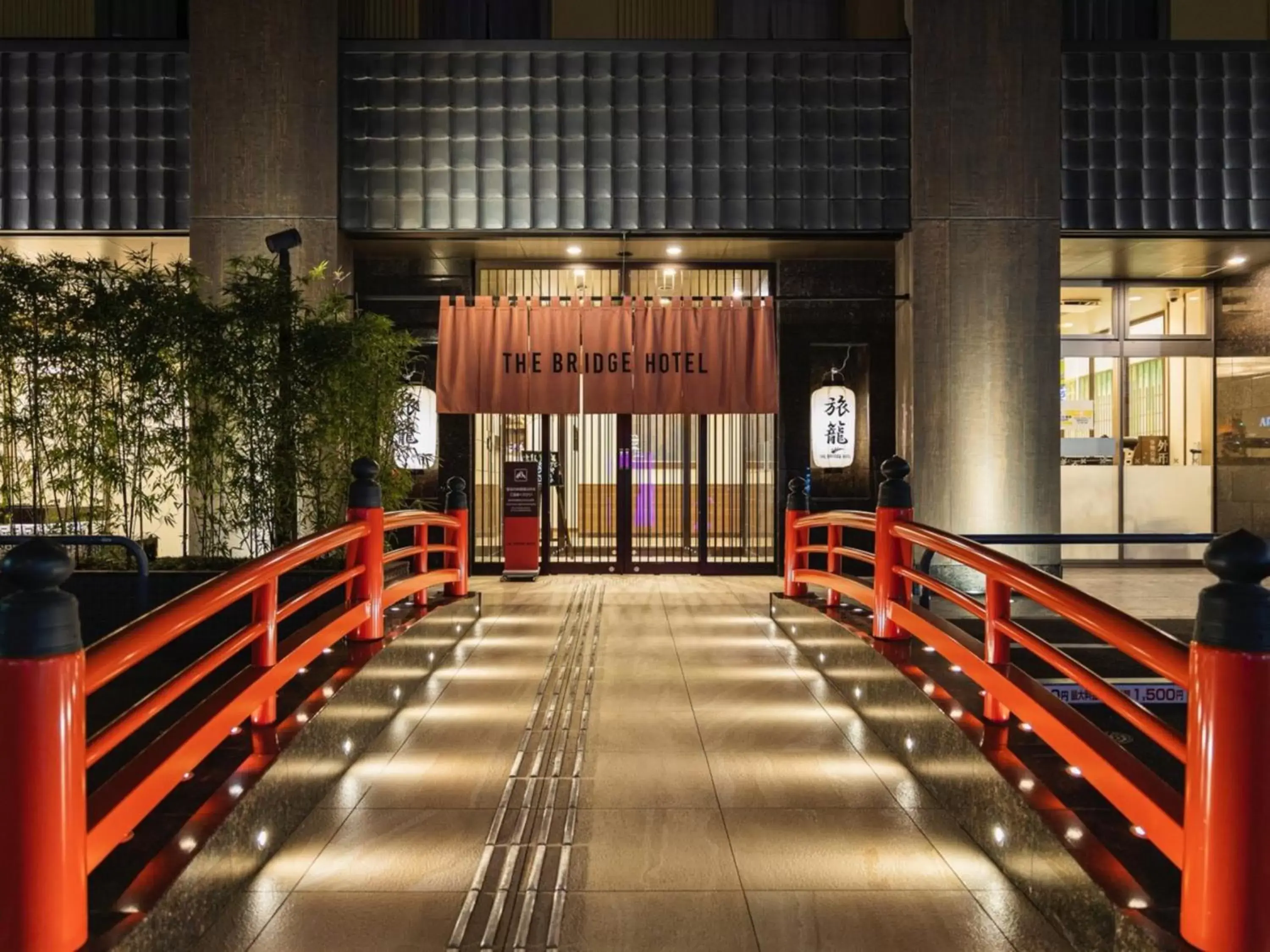 Facade/entrance in The Bridge Hotel Shinsaibashi