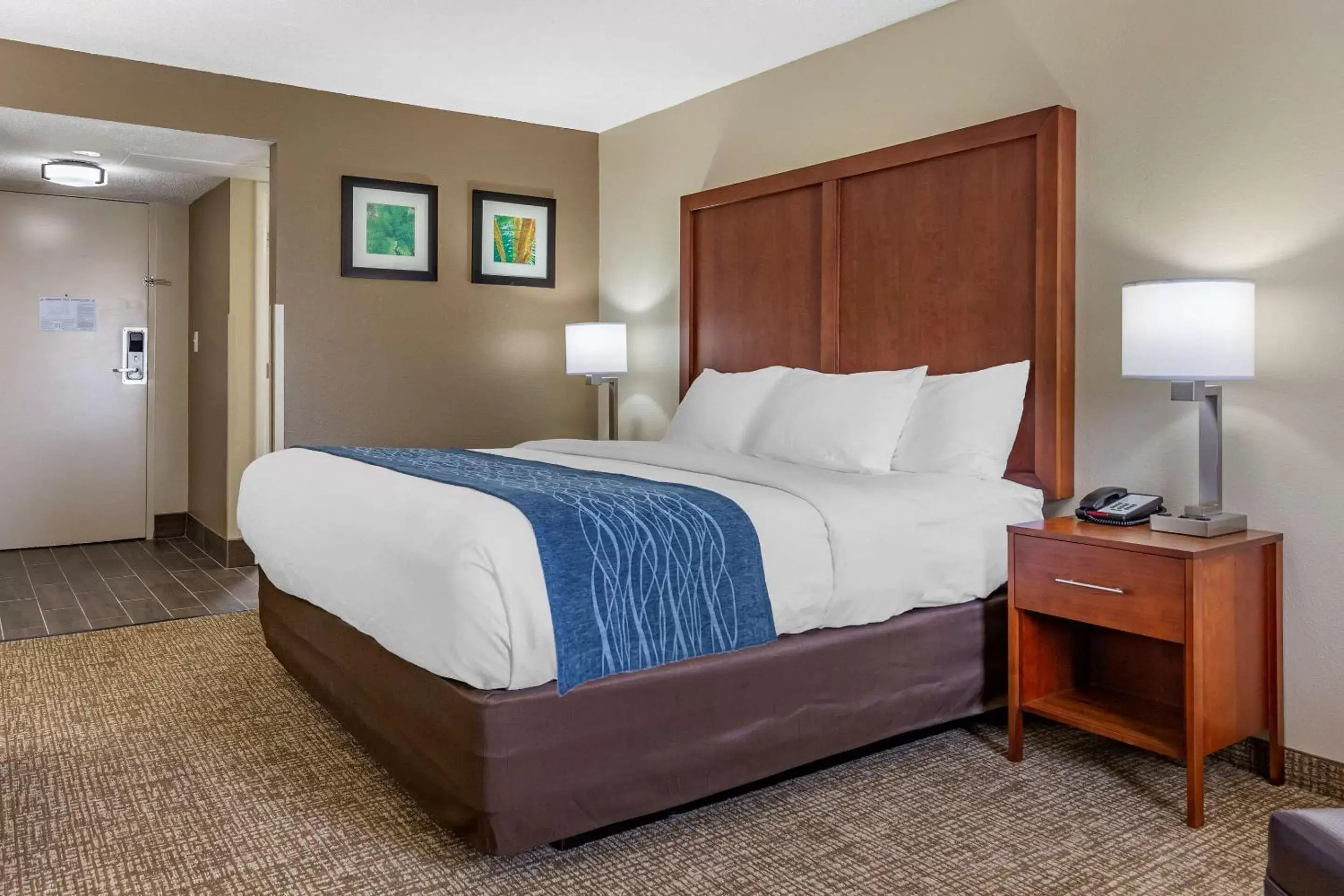 Photo of the whole room, Bed in Comfort Inn & Suites Spring Lake - Fayetteville Near Fort Liberty