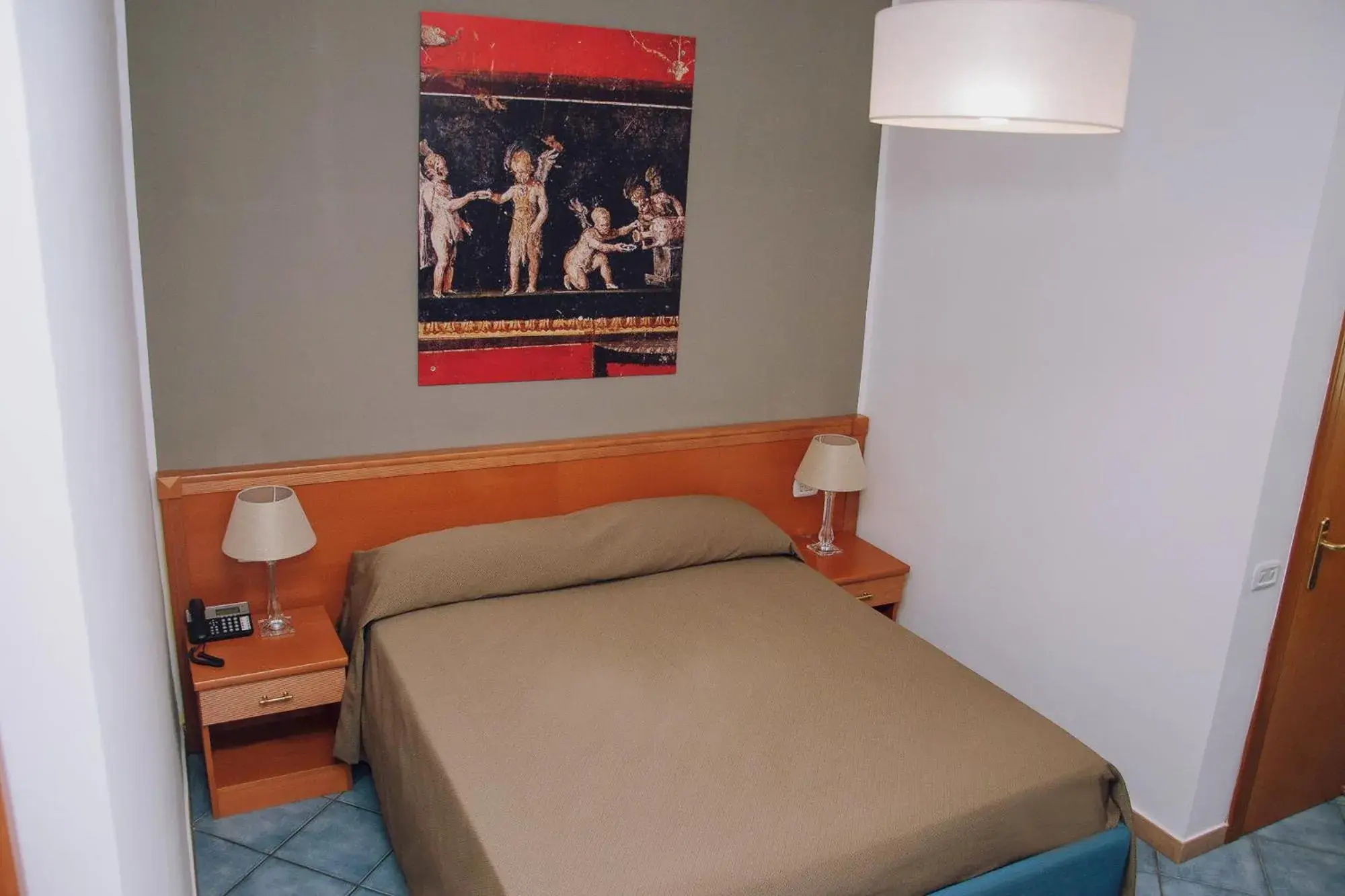 Bed in Hotel Piccolo Sogno