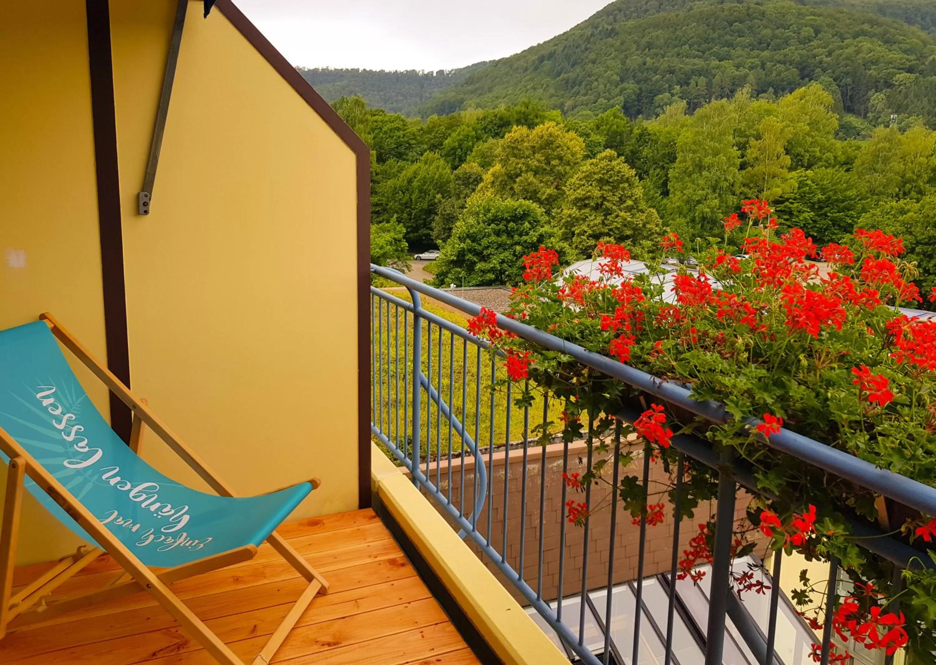 Balcony/Terrace in Hotel Graf Eberhard