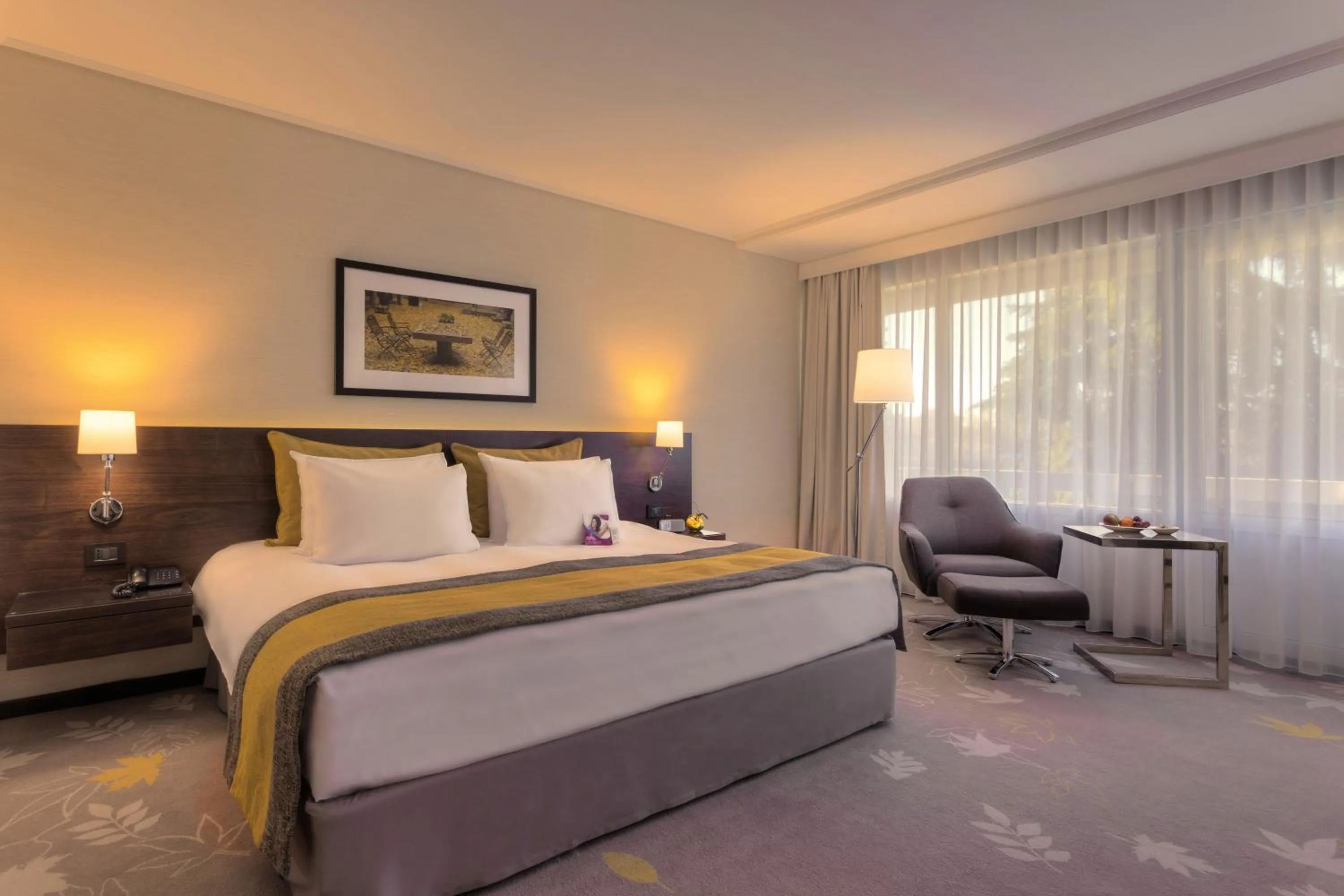 Bed in Crowne Plaza Bucharest by IHG