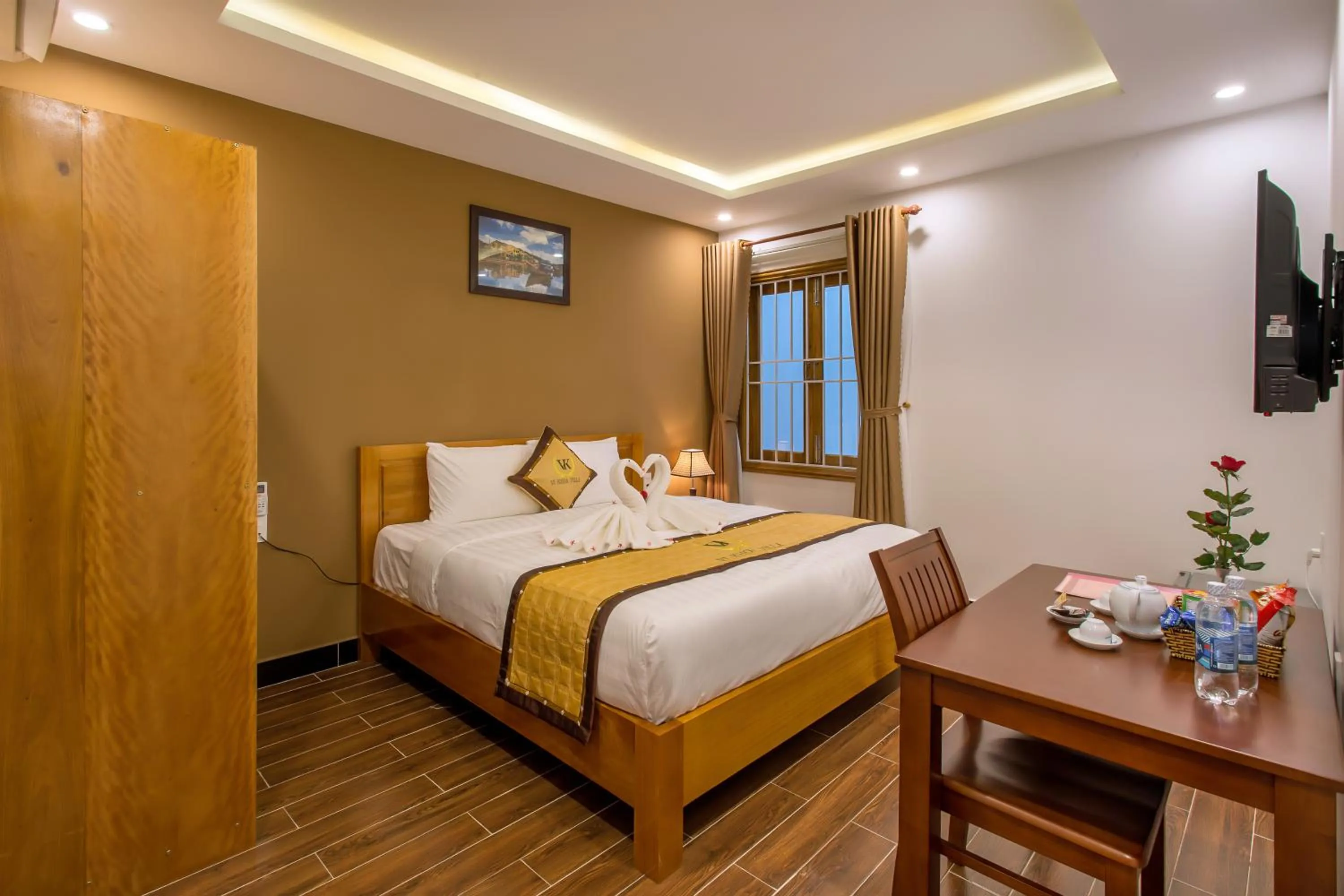 Bedroom, Bed in Hoi An Vi Khoa Villa