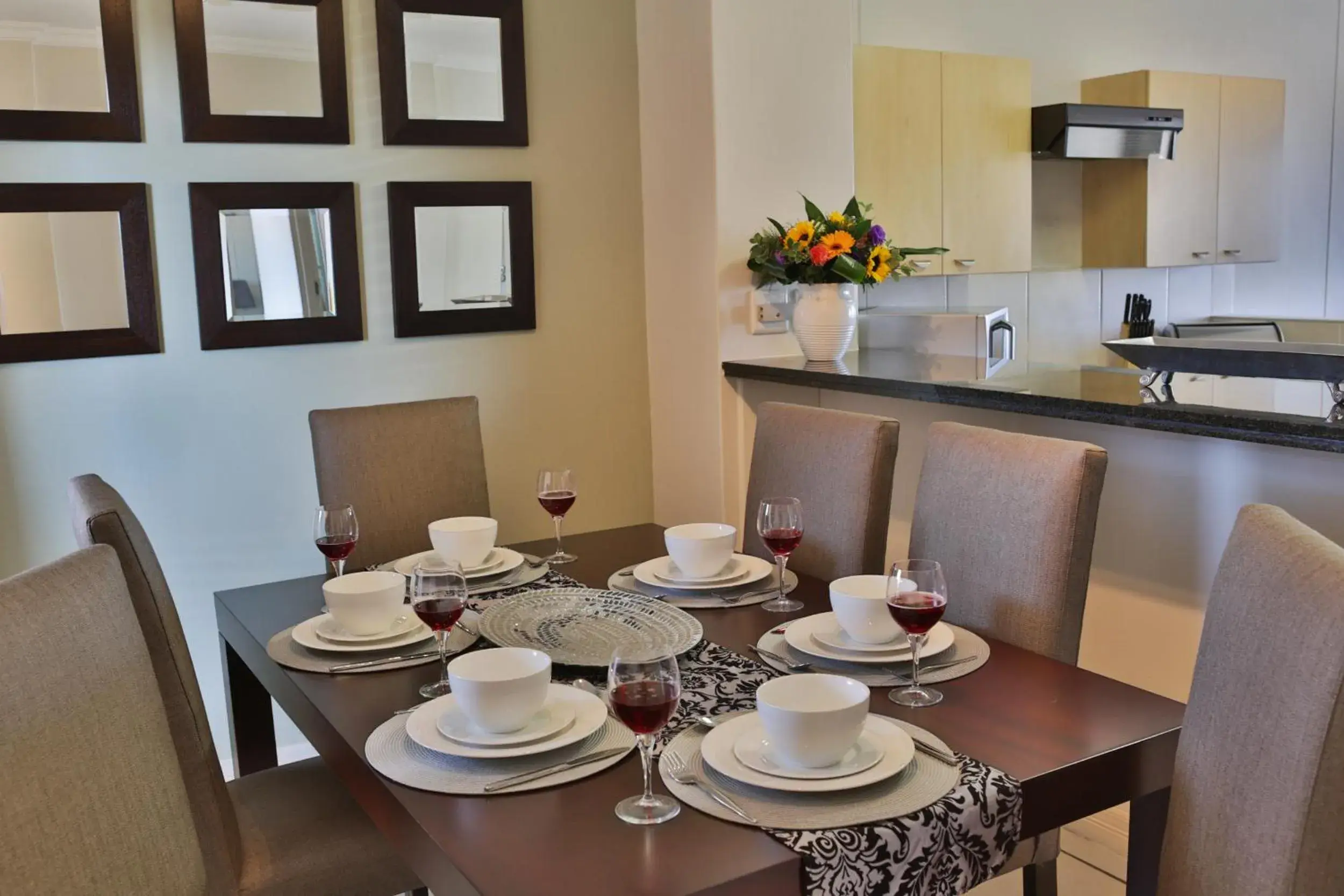 Dining Area in WeStay Westpoint Apartments
