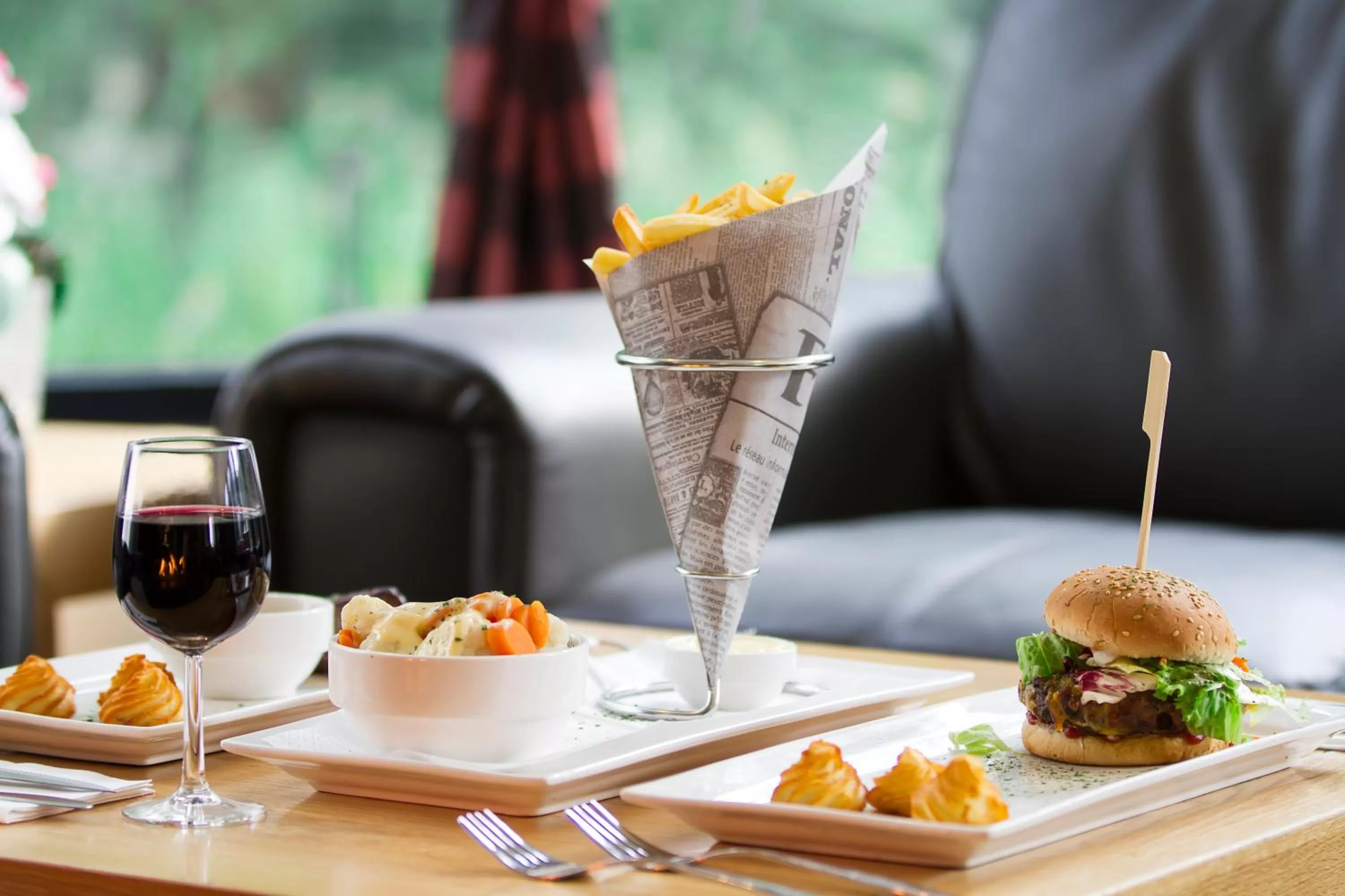 Lunch in Bastion Hotel Amsterdam Airport