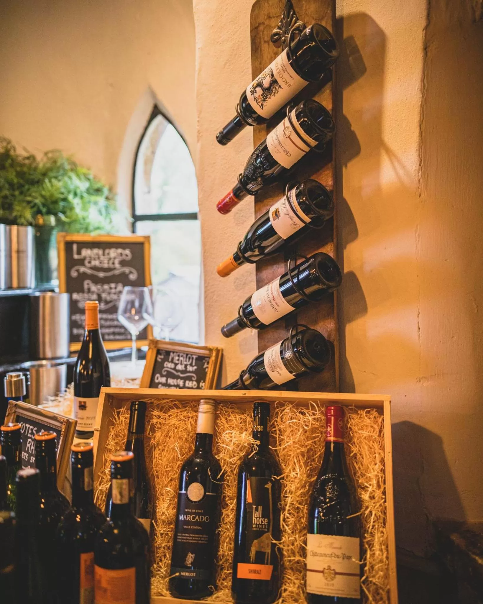 Drinks in Castle At Edgehill