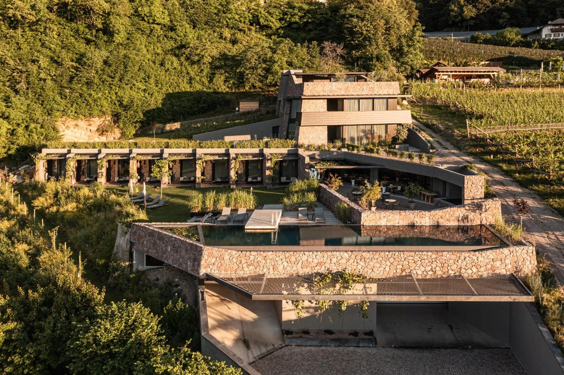 Property building, Bird's-eye View in Im Zeitlauf - life with nature