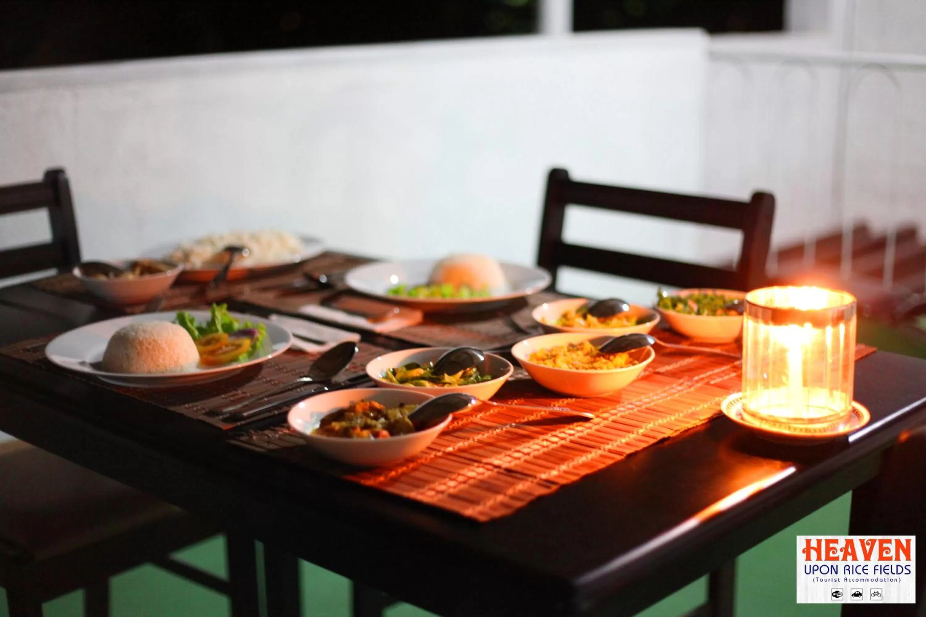 Restaurant/places to eat in Heaven Upon Rice Fields