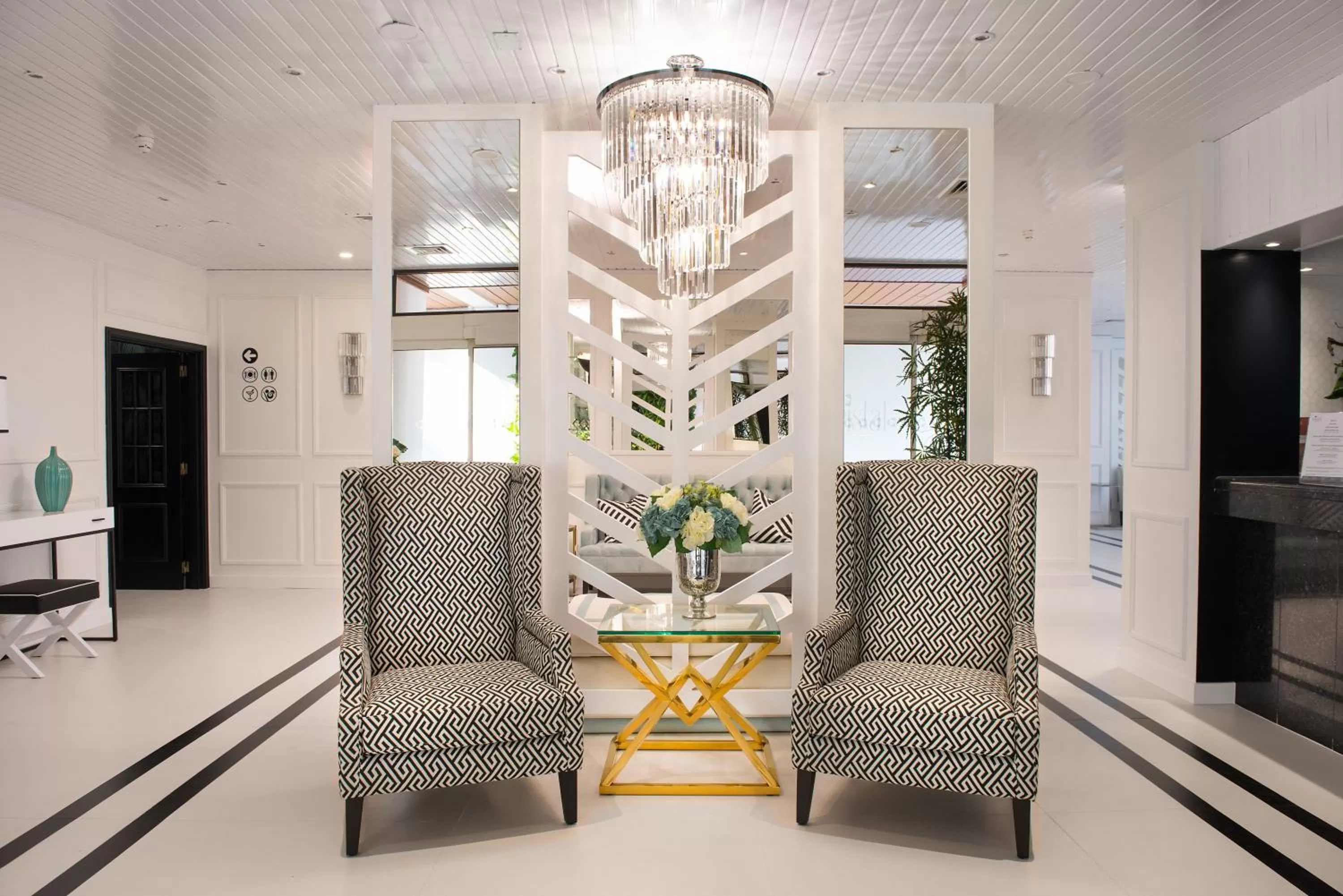 Lobby or reception in Hotel Cristal Marinha