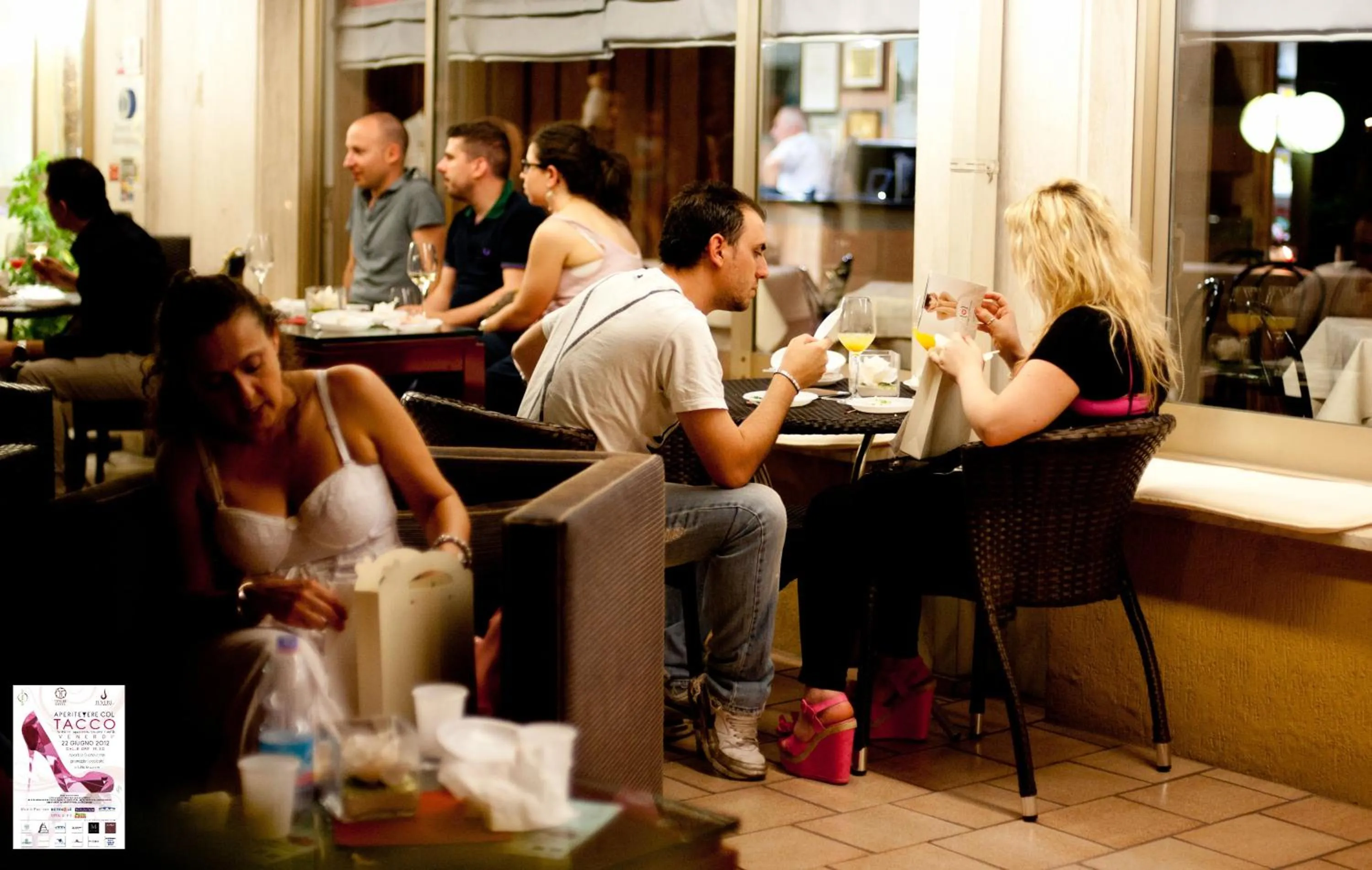 Text overlay in Hotel Tevere Perugia